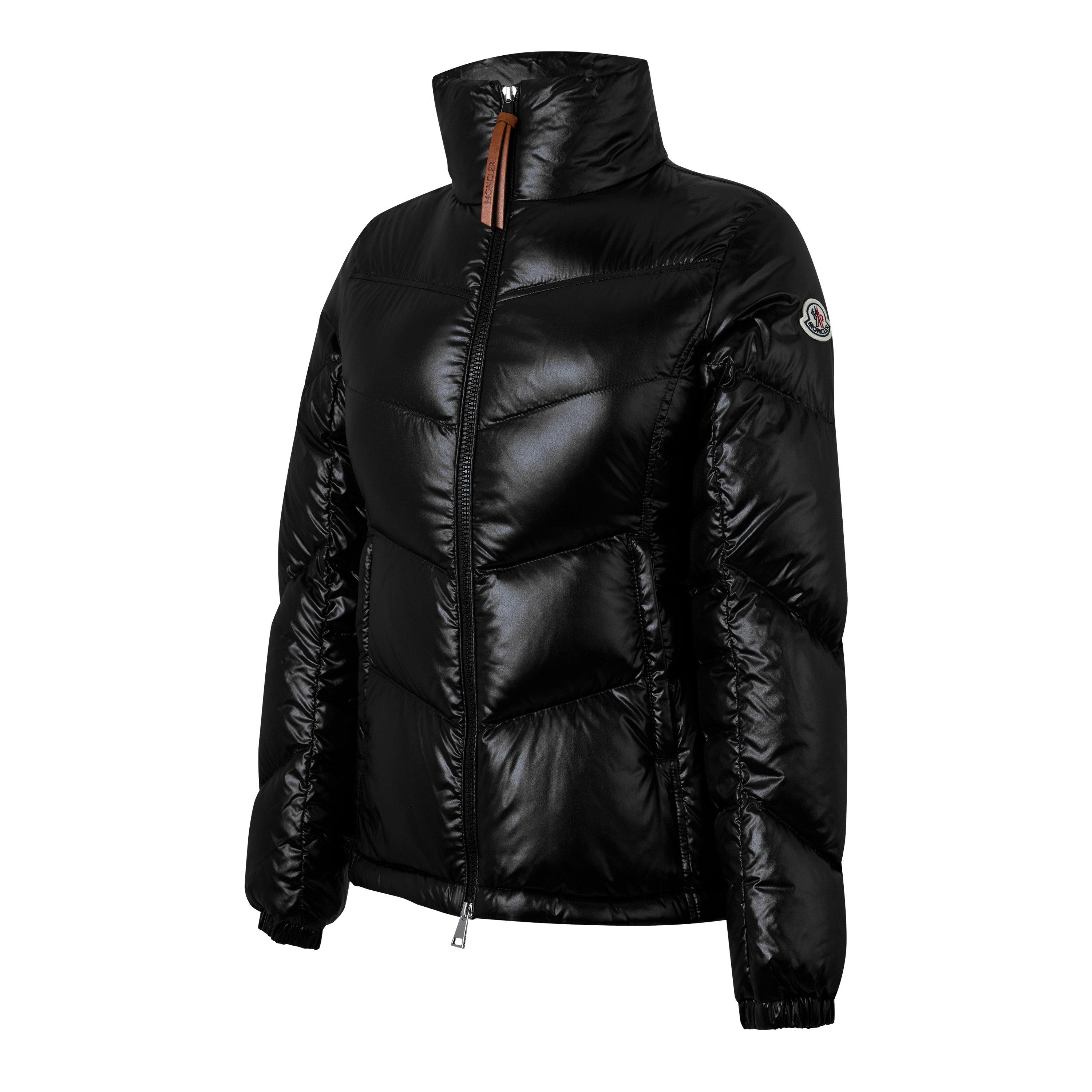 Black 999 - Moncler - Women's Gast Duck Down Long Sleeve Short Puffer Jacket - 7