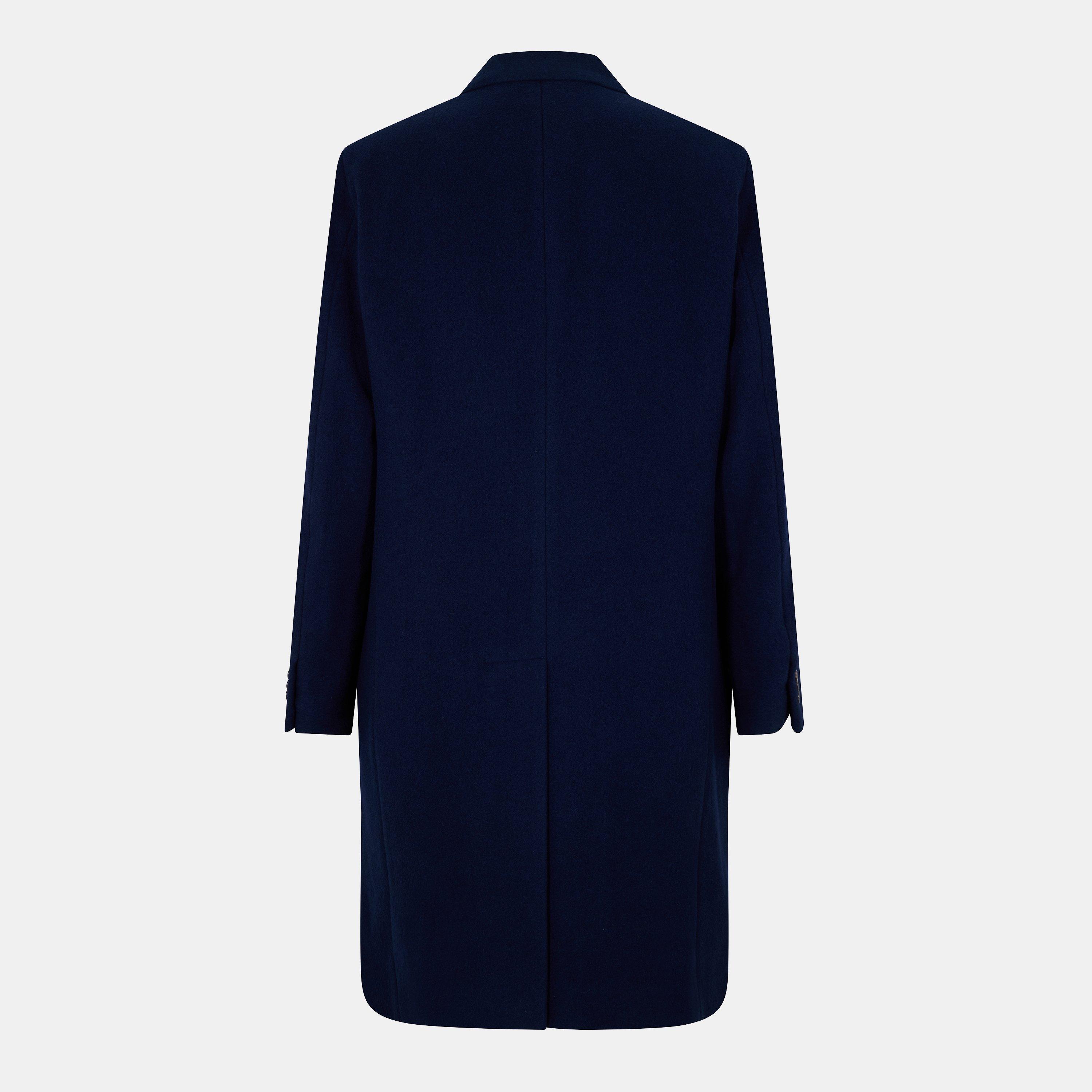 Navy - Ralph Lauren - Ralph Brst Lng Coat Sn99 - 2