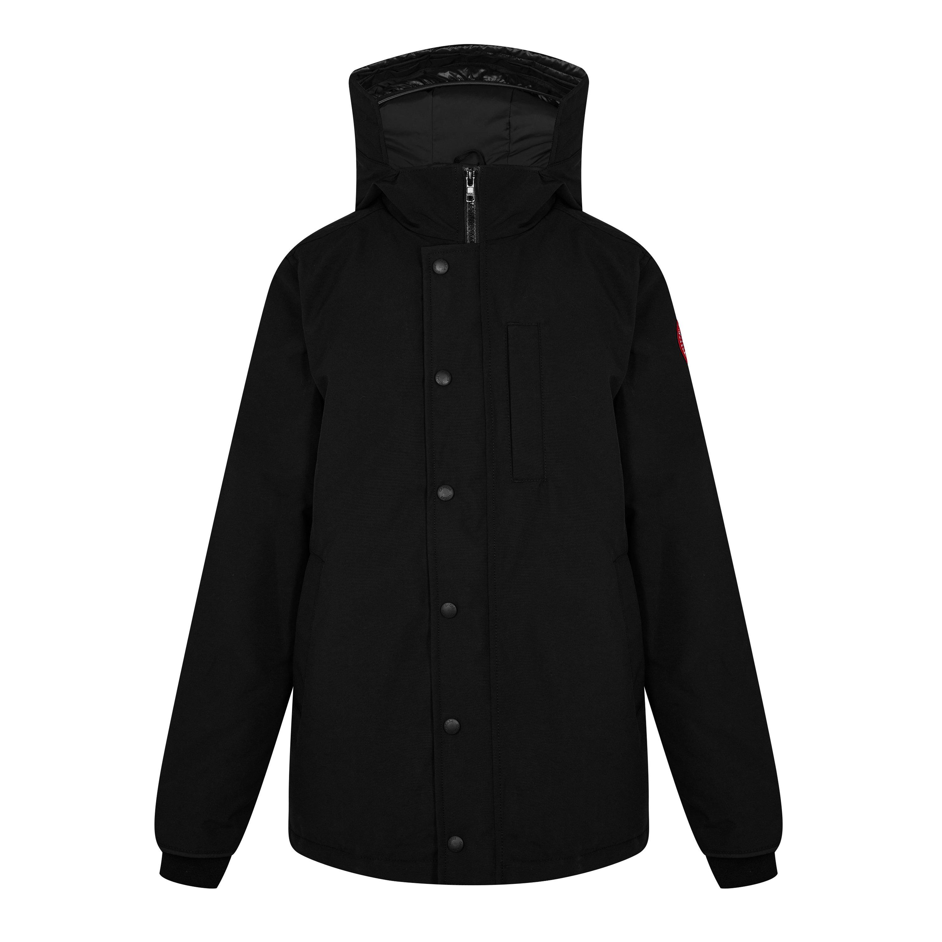 Black 61 - Canada Goose - Unisex Kids' Logan Water Resistant Duck Down Detachable Hood Parka - 1
