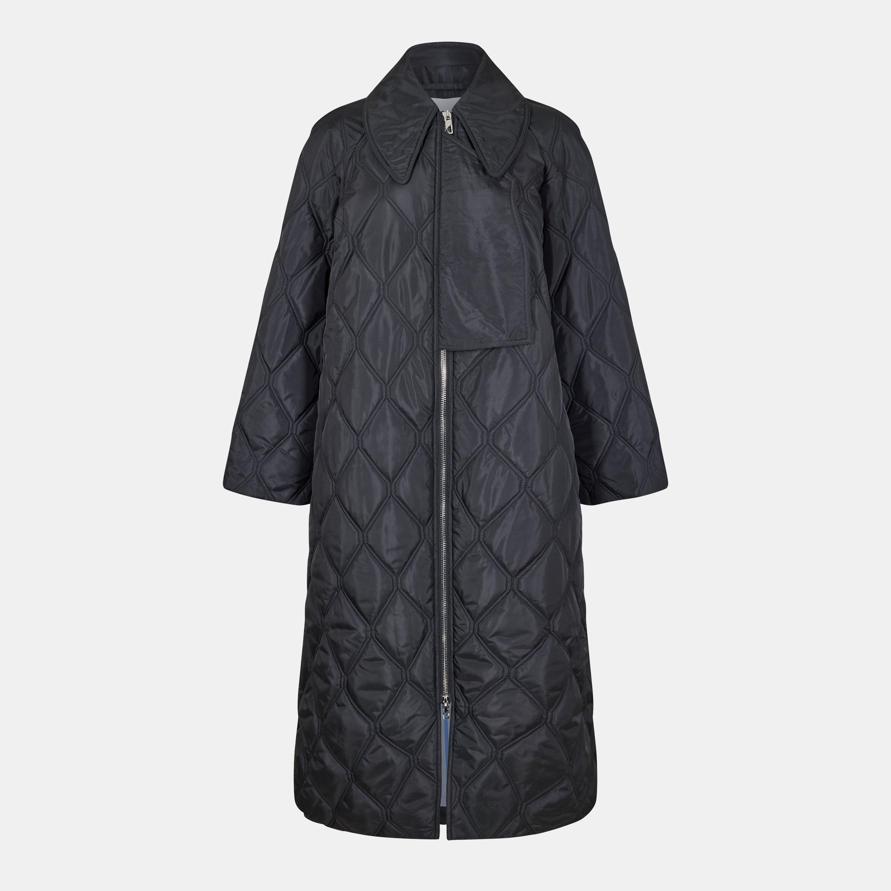 Teak - Ganni - Women's Ripstop Quilted Jacket - 1