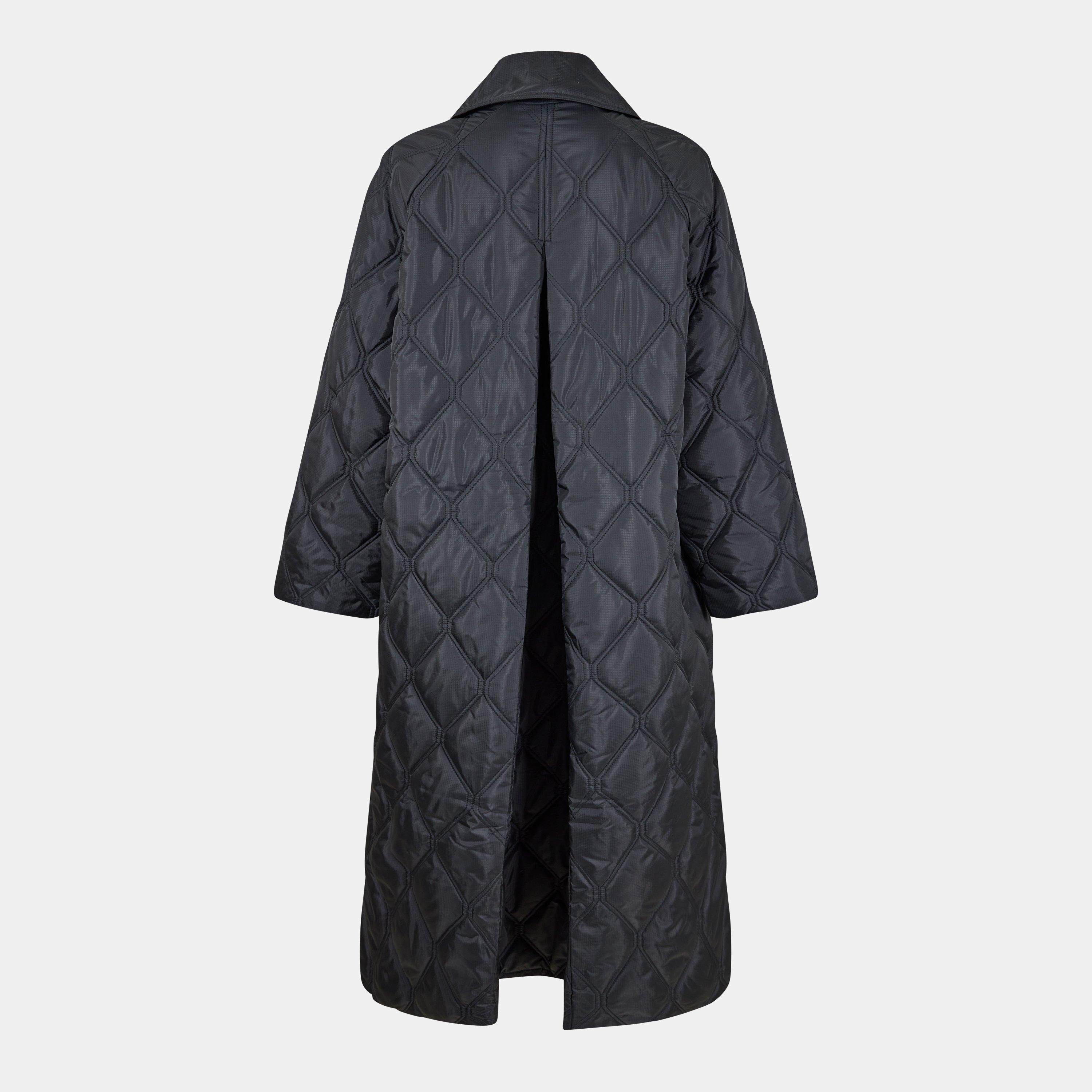 Teak - Ganni - Women's Ripstop Quilted Jacket - 2