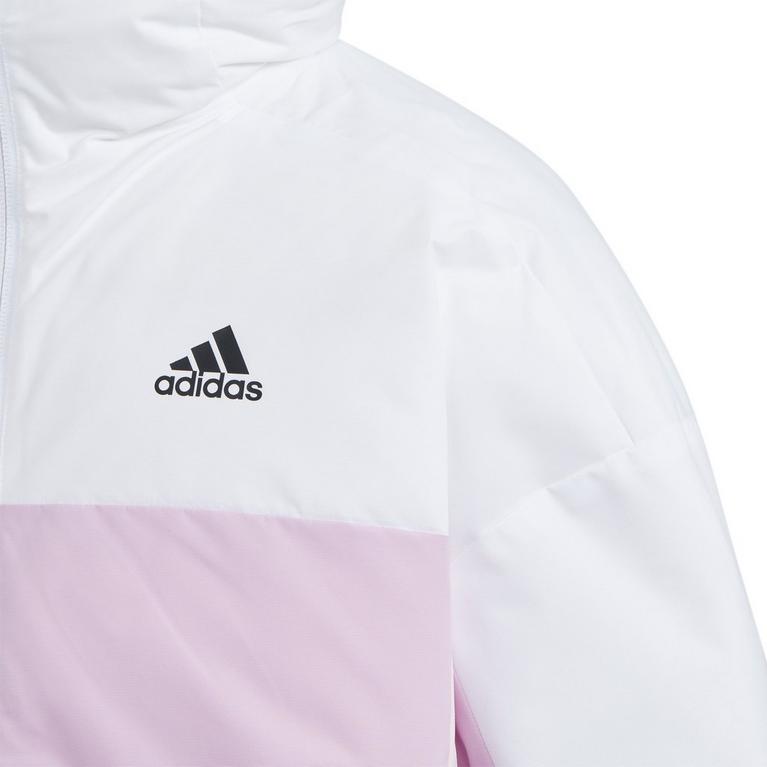 Blanc/Rose - adidas - Dsquared2 logo-print cotton sweatshirt - 3