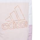 Blanc/Rose - adidas - Dsquared2 logo-print cotton sweatshirt - 5