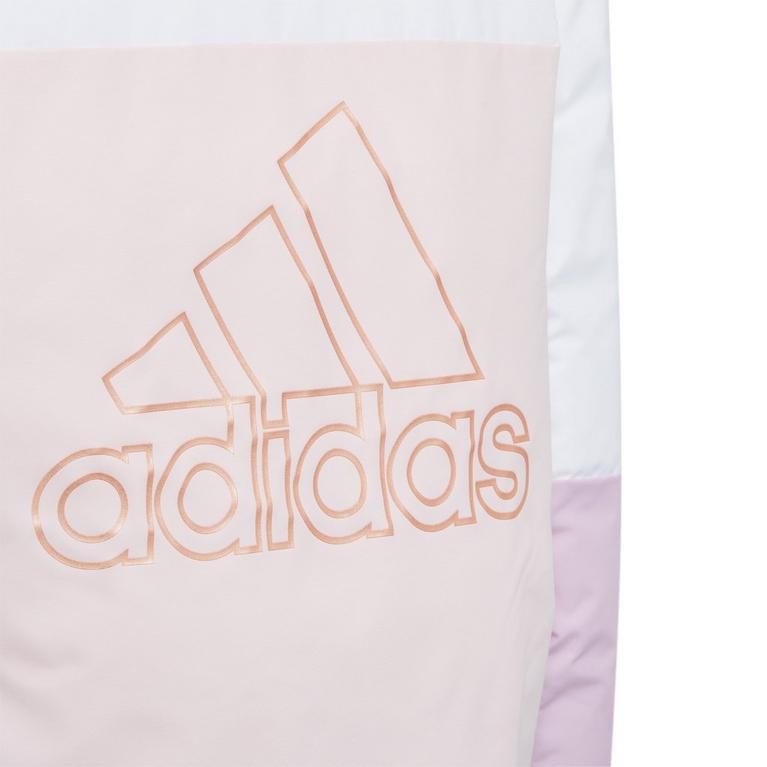 Blanc/Rose - adidas - Dsquared2 logo-print cotton sweatshirt - 5