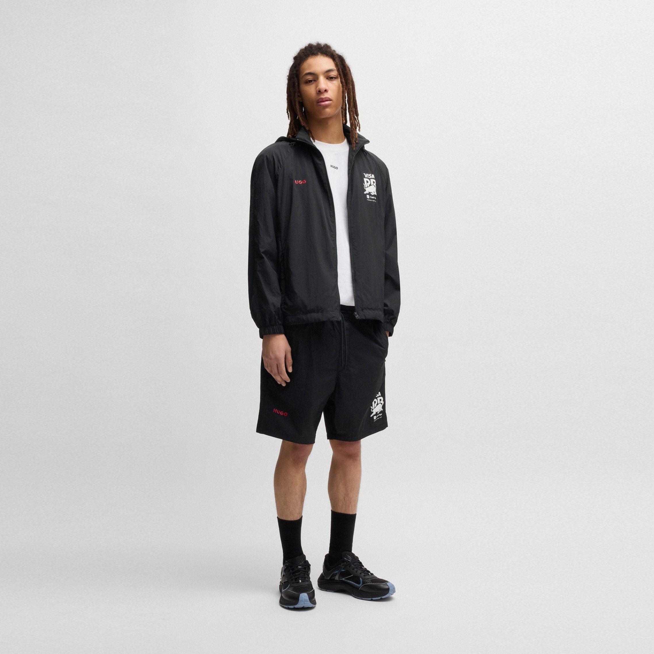 Black - Hugo - Men's Vcarb Formal Jacket - 7