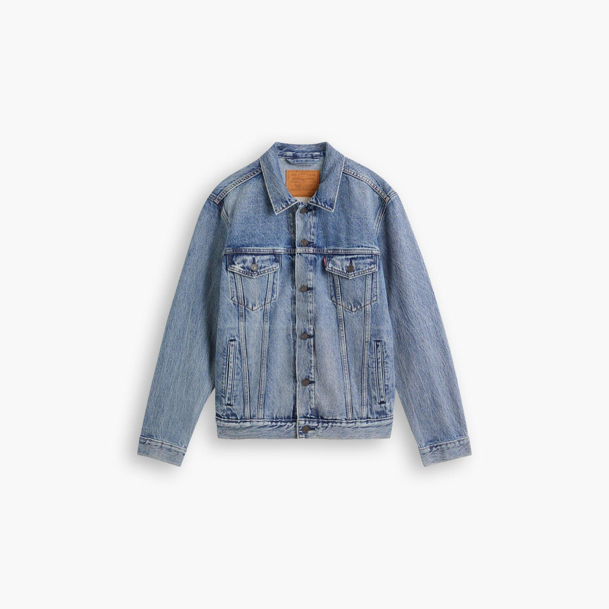 Camionista della Skyline - Levis - Men's Trucker Cotton Long Sleeve Denim Jacket - 1