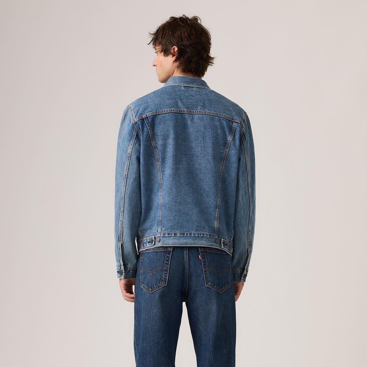 Washed Away - Levis - Men's Trucker Cotton Long Sleeve Denim Jacket - 4