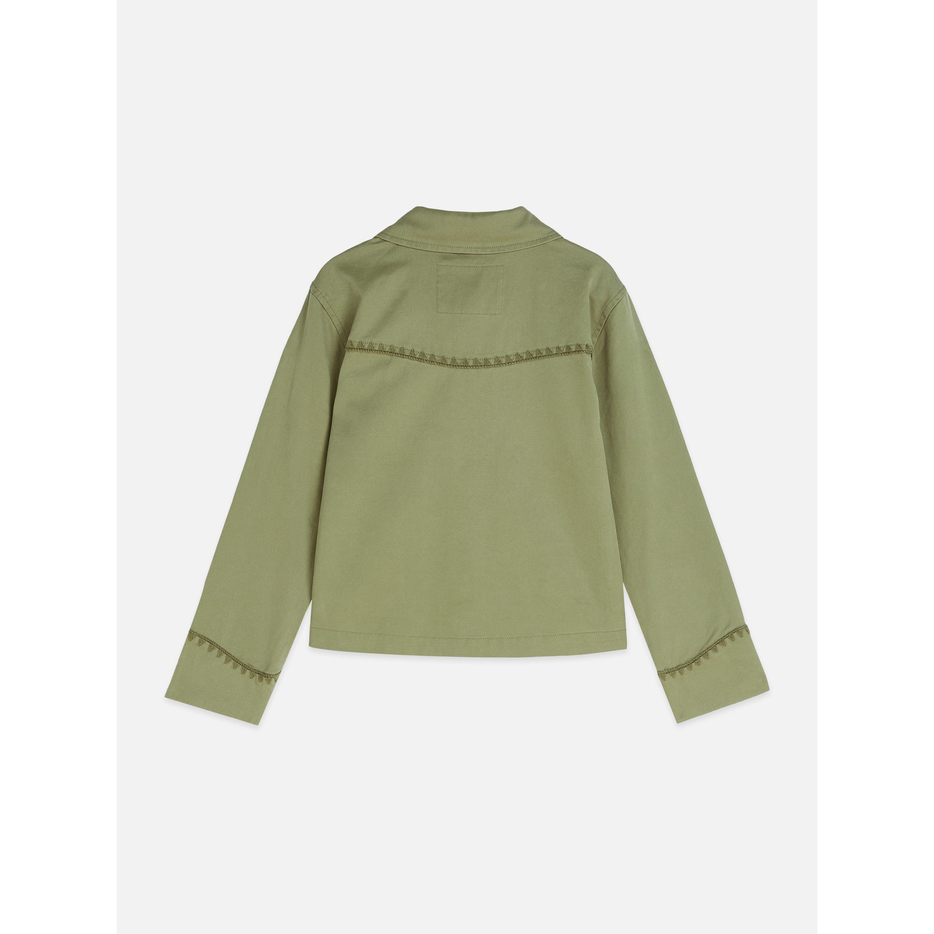 Oil Green - Scotch and Soda - Kids' Barn Jacket - 2