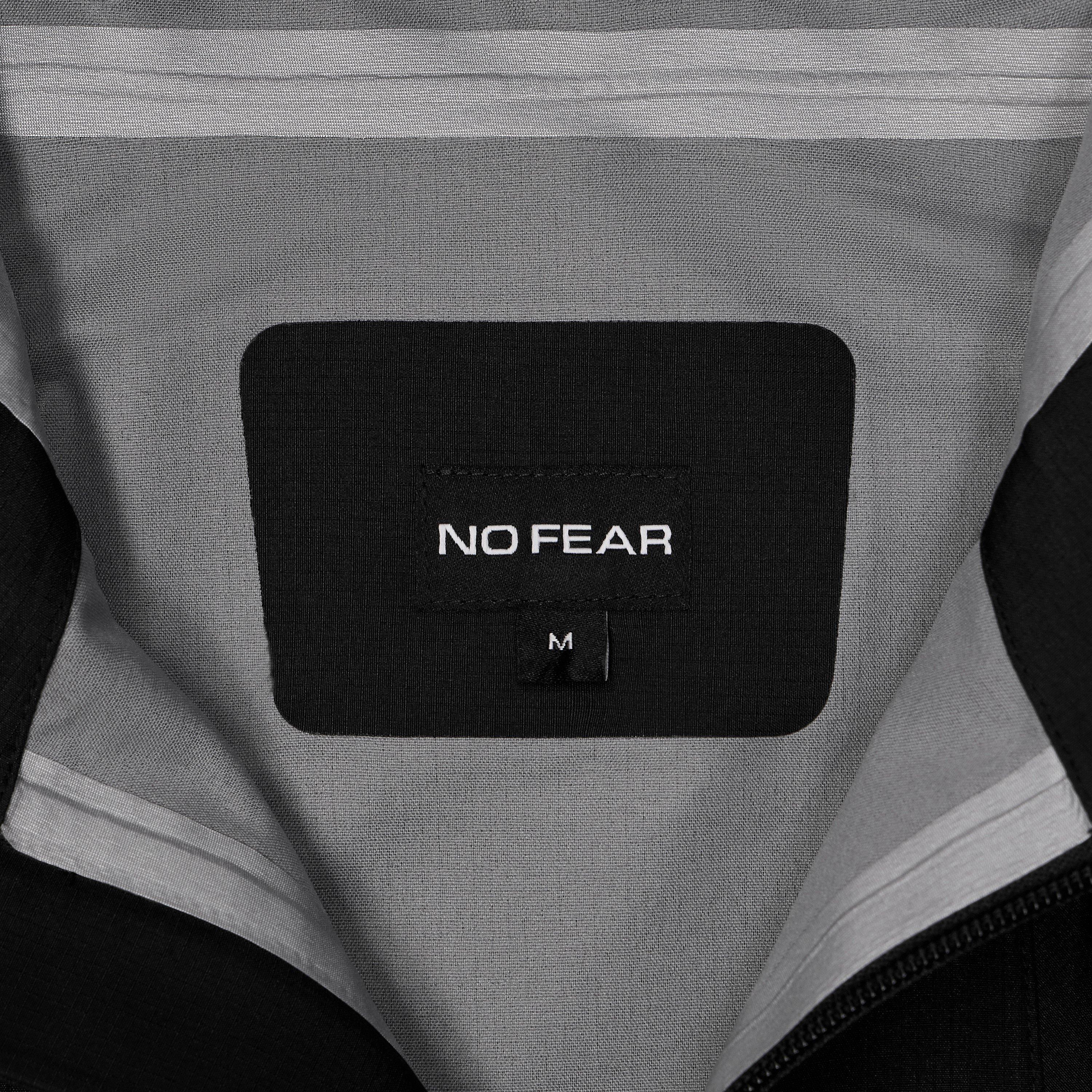 Black - No Fear - The No Fear Rain Anorak Jacket Mens - 7