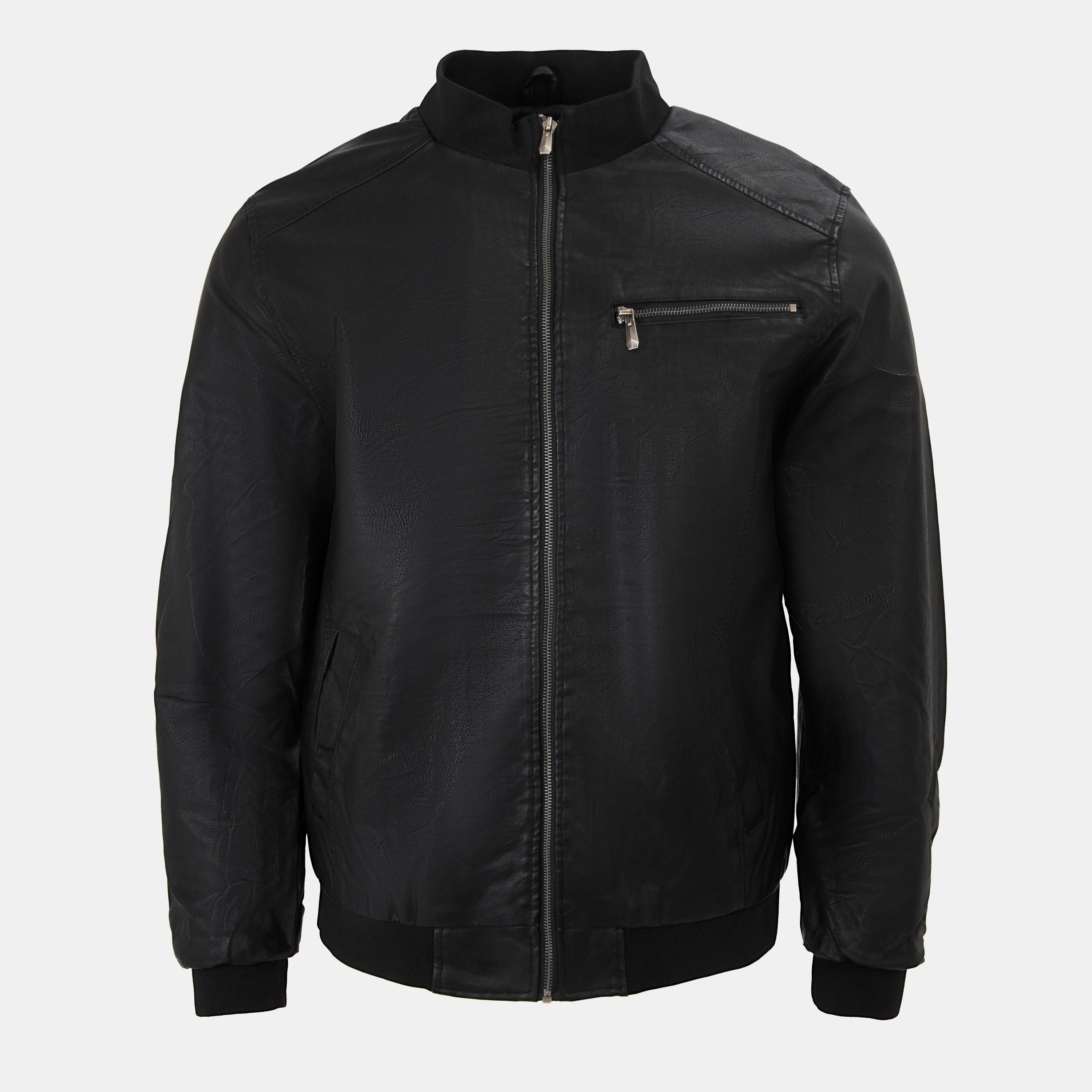 Firetrap Men's Wash Bomber - Black - S
