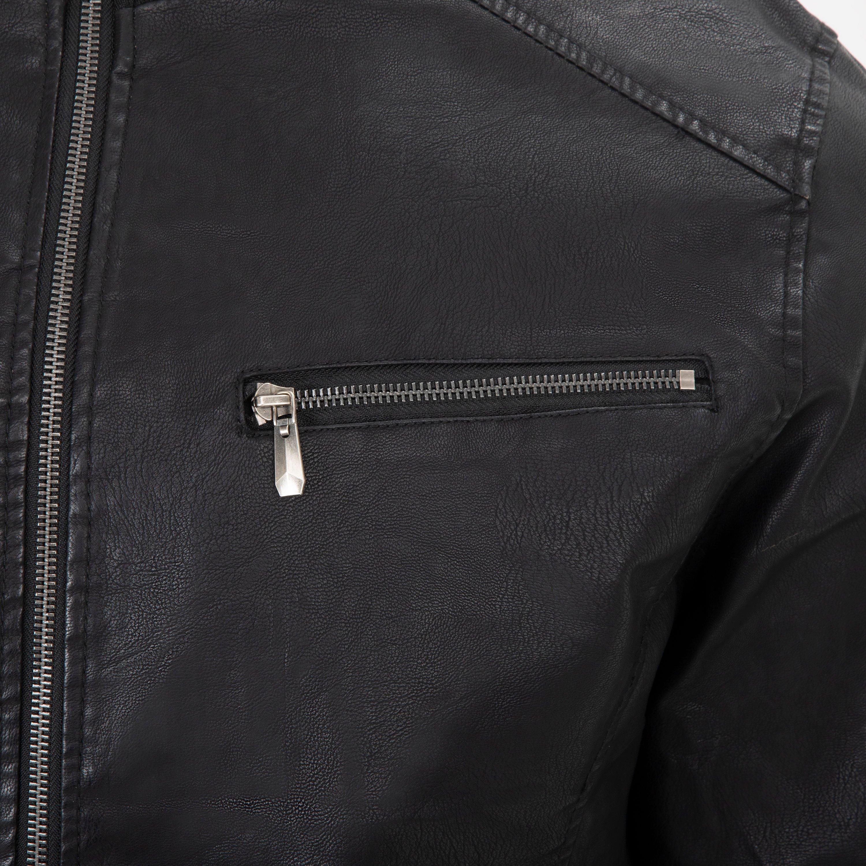 Schwarz - Firetrap - Wash Bomber Mens - 4