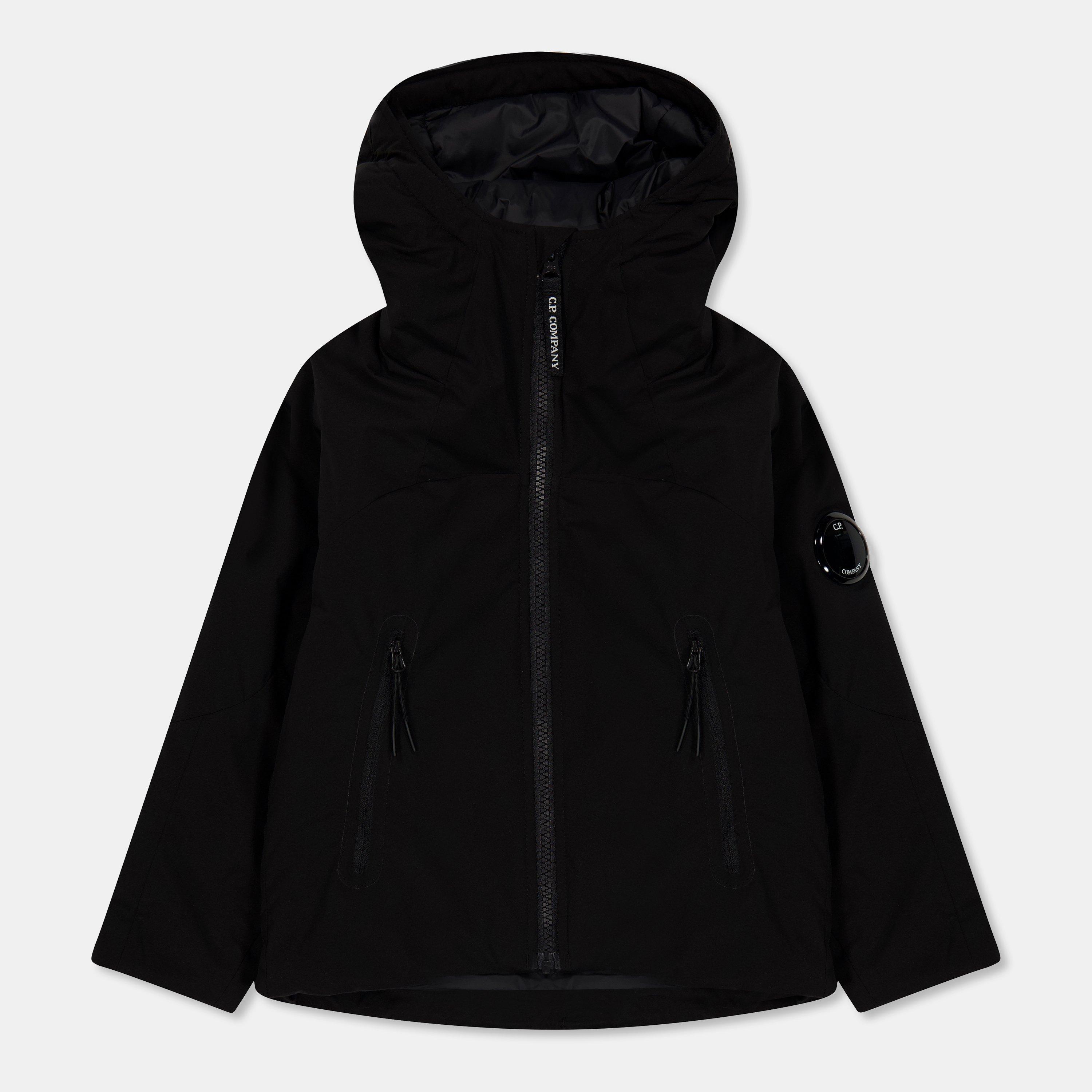Cp Company Boys Kids' Lens Pro Tek Weather-Resistant Softshell Jacket - Black 60100 - 4Y