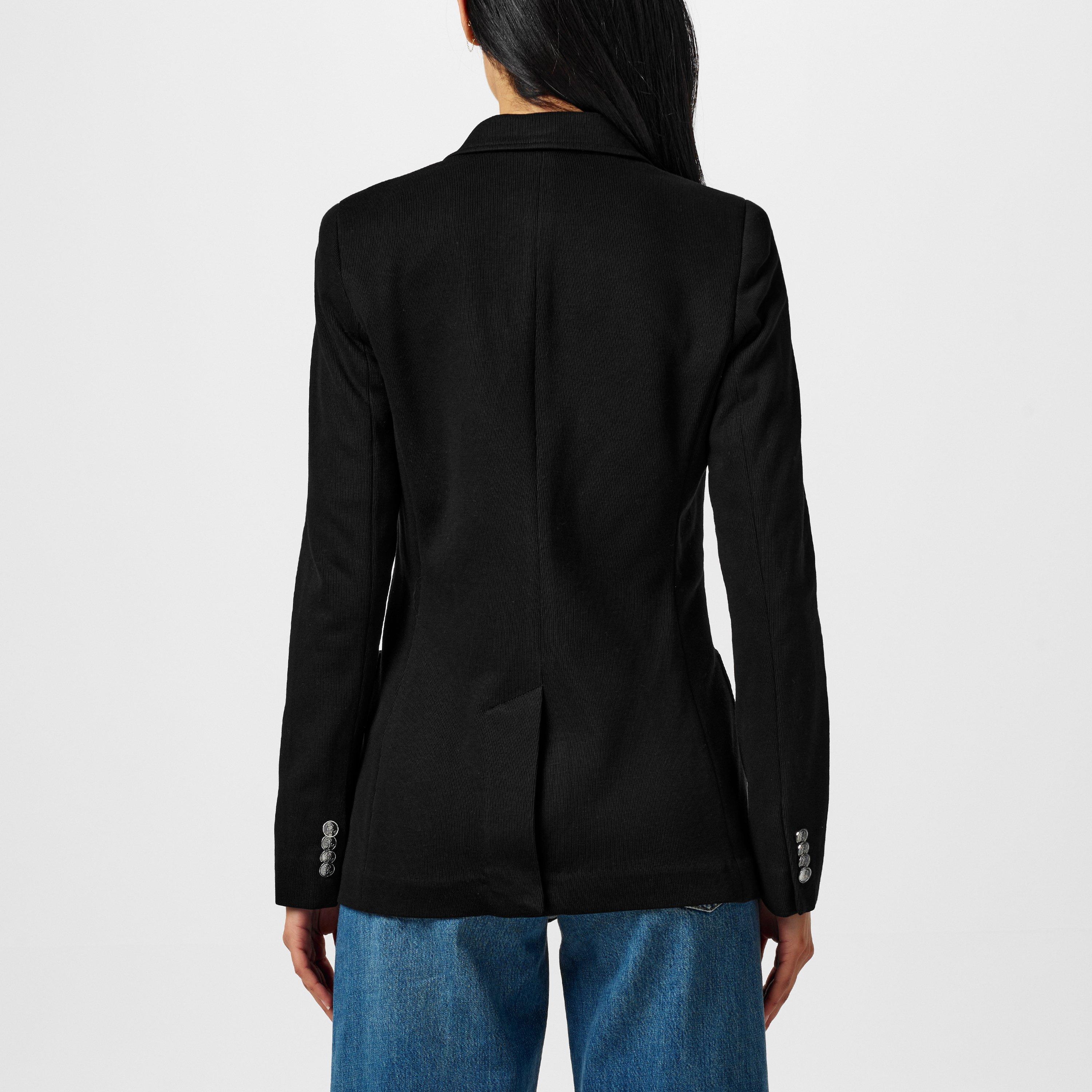 Polo Black - Polo Ralph Lauren - Women's  Cotton Long Sleeve Single Breasted Blazer - 4