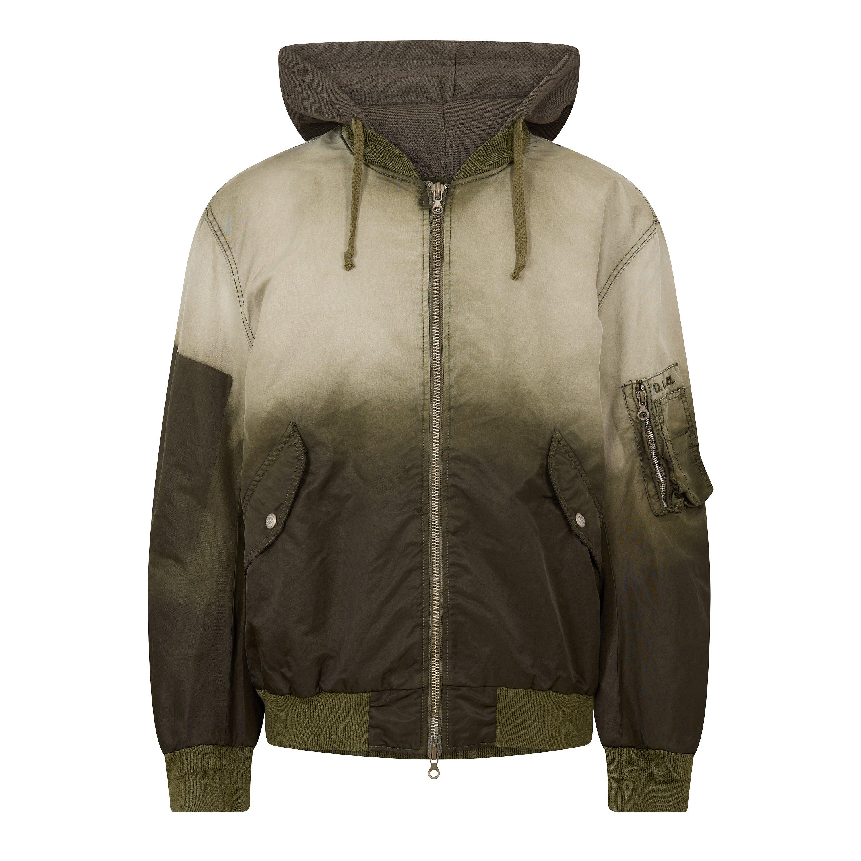 Black Black - Diesel - Men's Bomber Jacket - 1