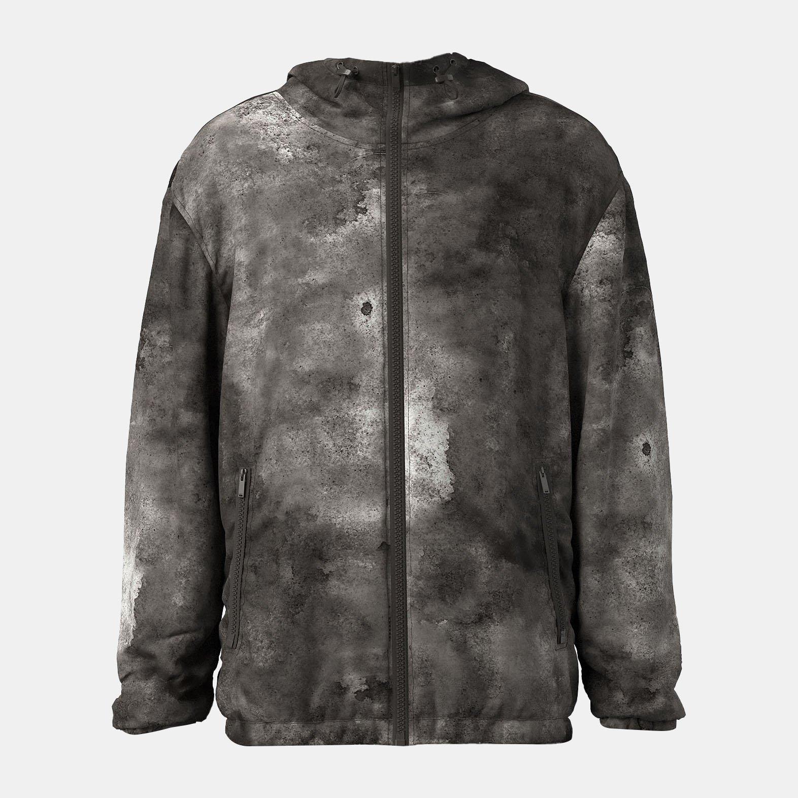Grey - Diesel - Men's Wart Large Bomber Jacket - 1