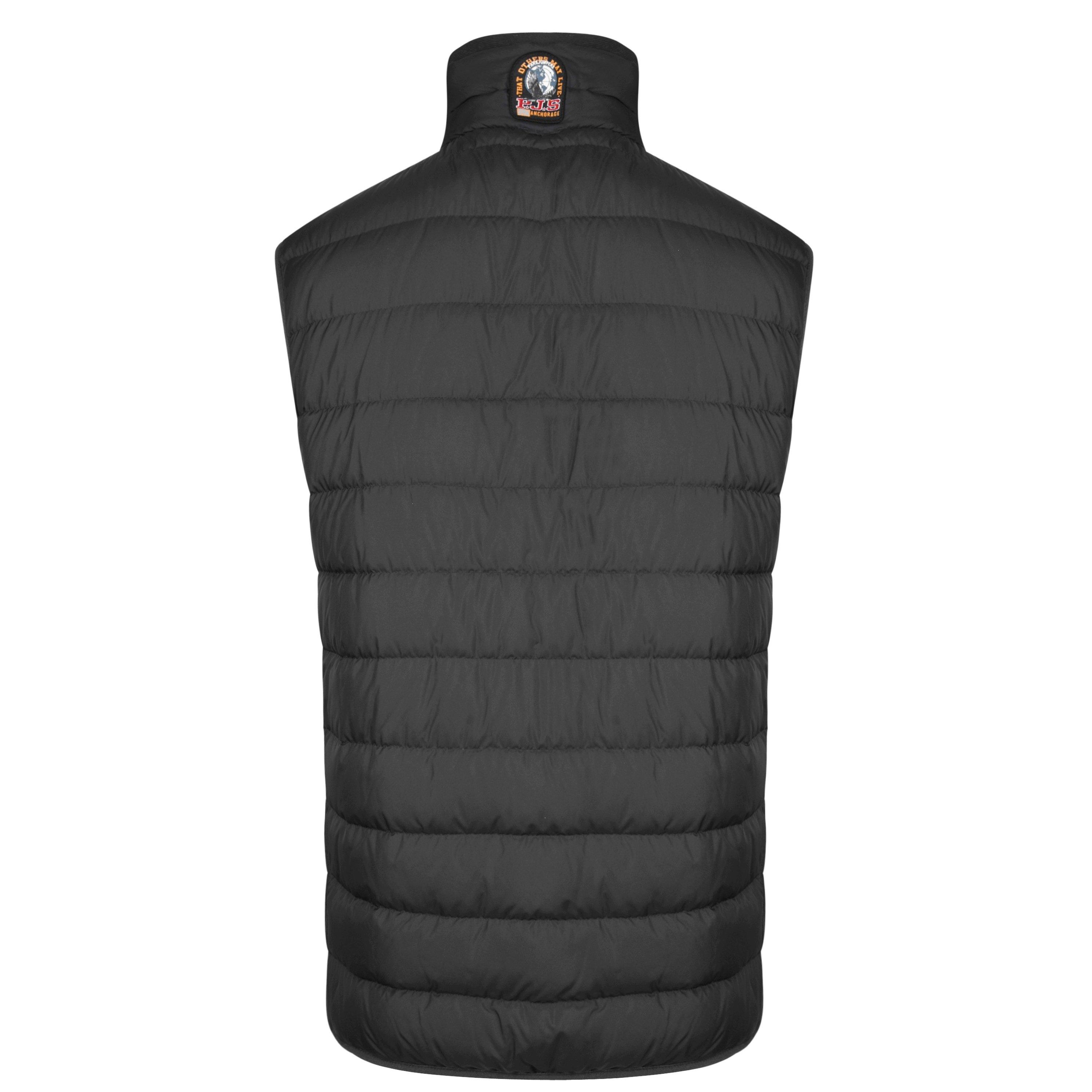 Black - Parajumpers - Men's Perfect Water Resistant Sleeveless Funnel Neck Gilet - 2