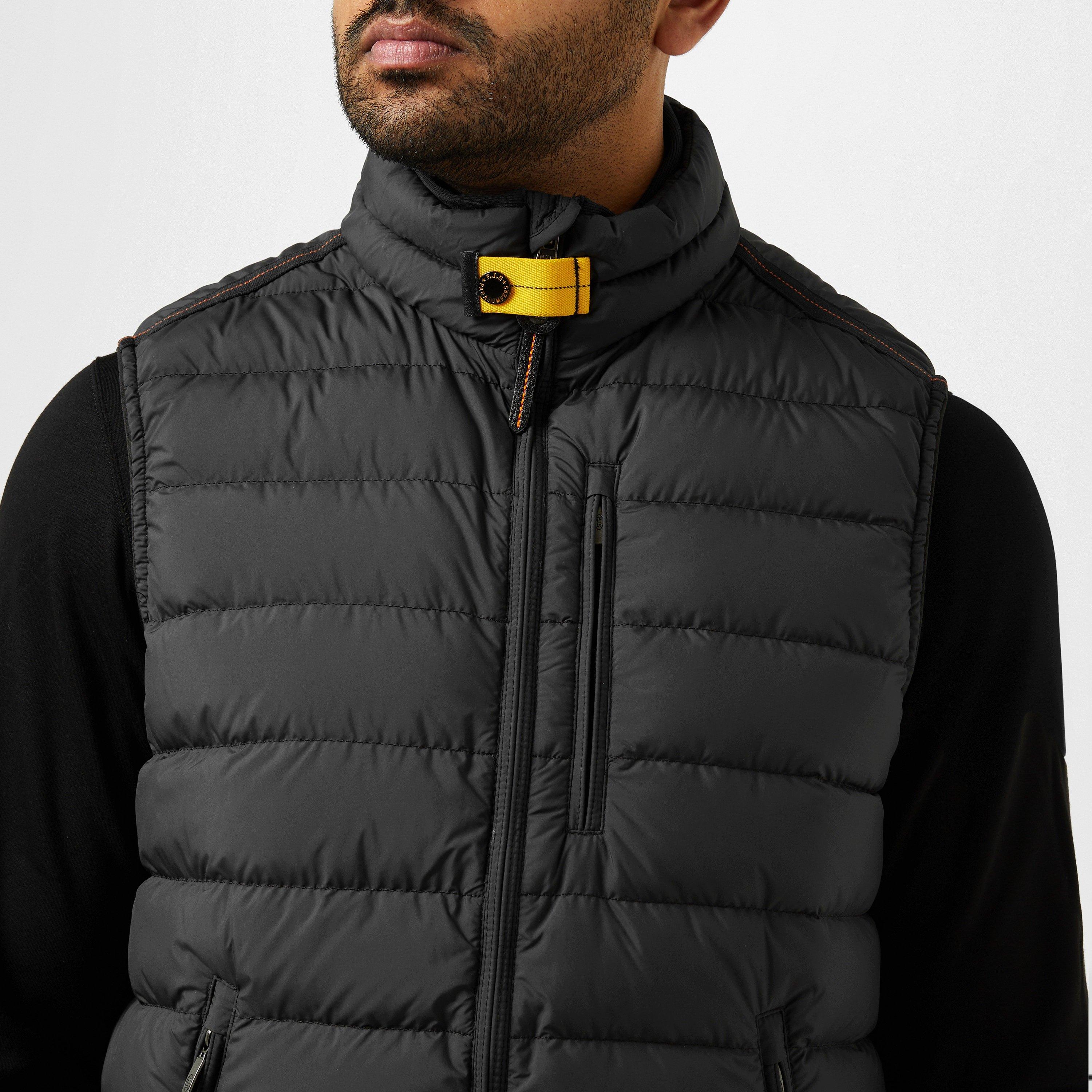 Black - Parajumpers - Men's Perfect Water Resistant Sleeveless Funnel Neck Gilet - 5