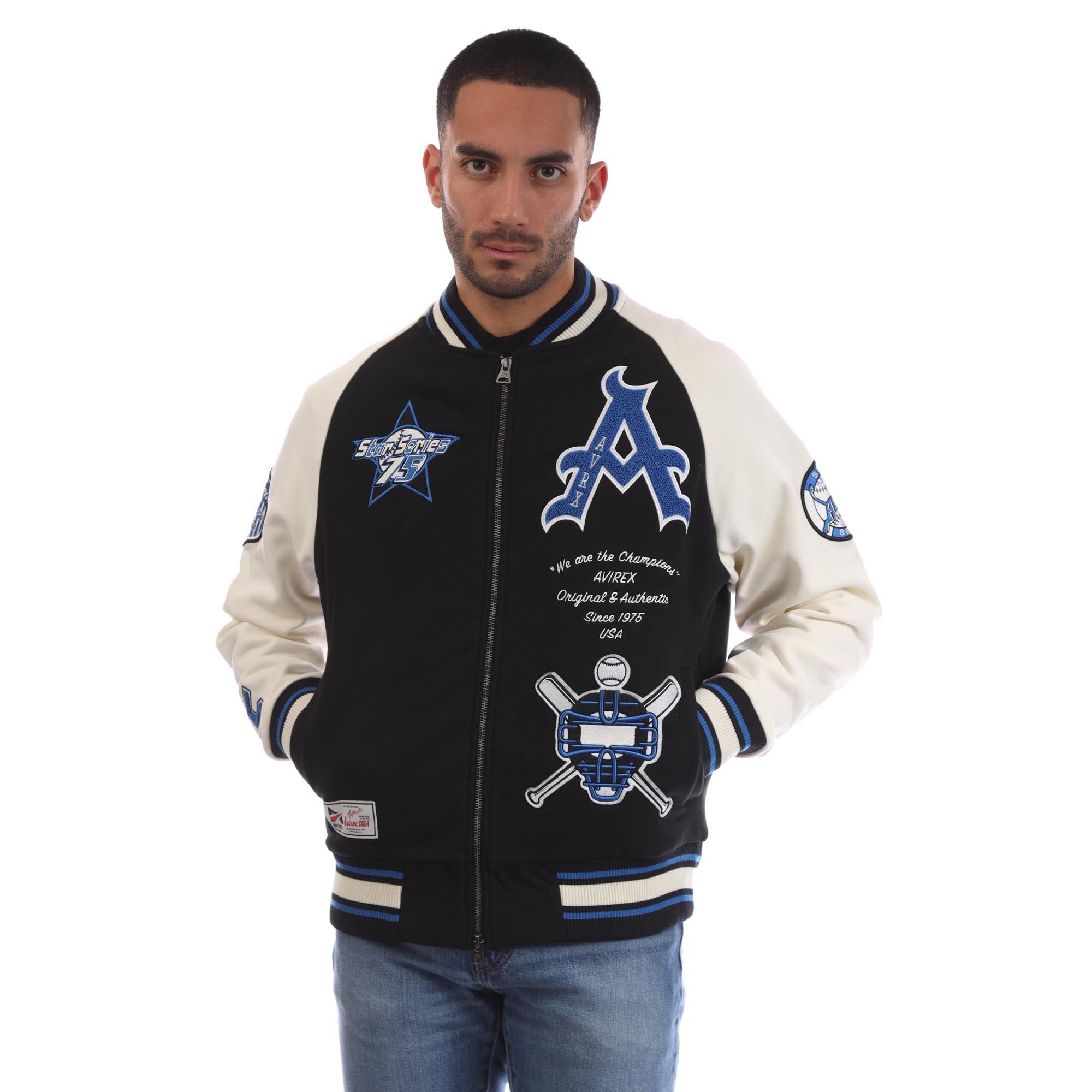 M*N様 AVIREX Armed Forces Manufacturer L Avirex Leather Biker Motorcycle Jacket - M – The Holy Grail