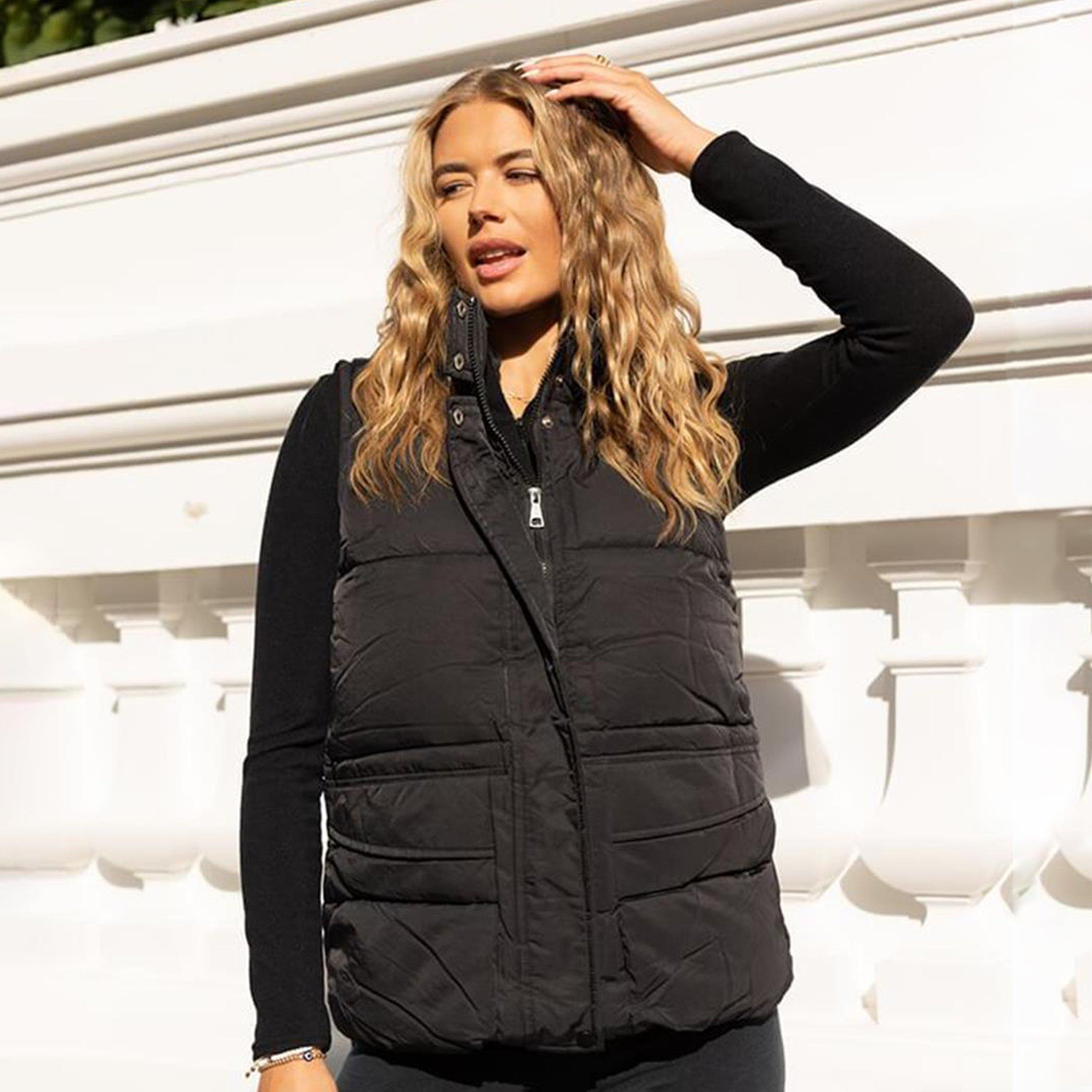 Schwarz - I Saw It First - I Padded Gilet - 5