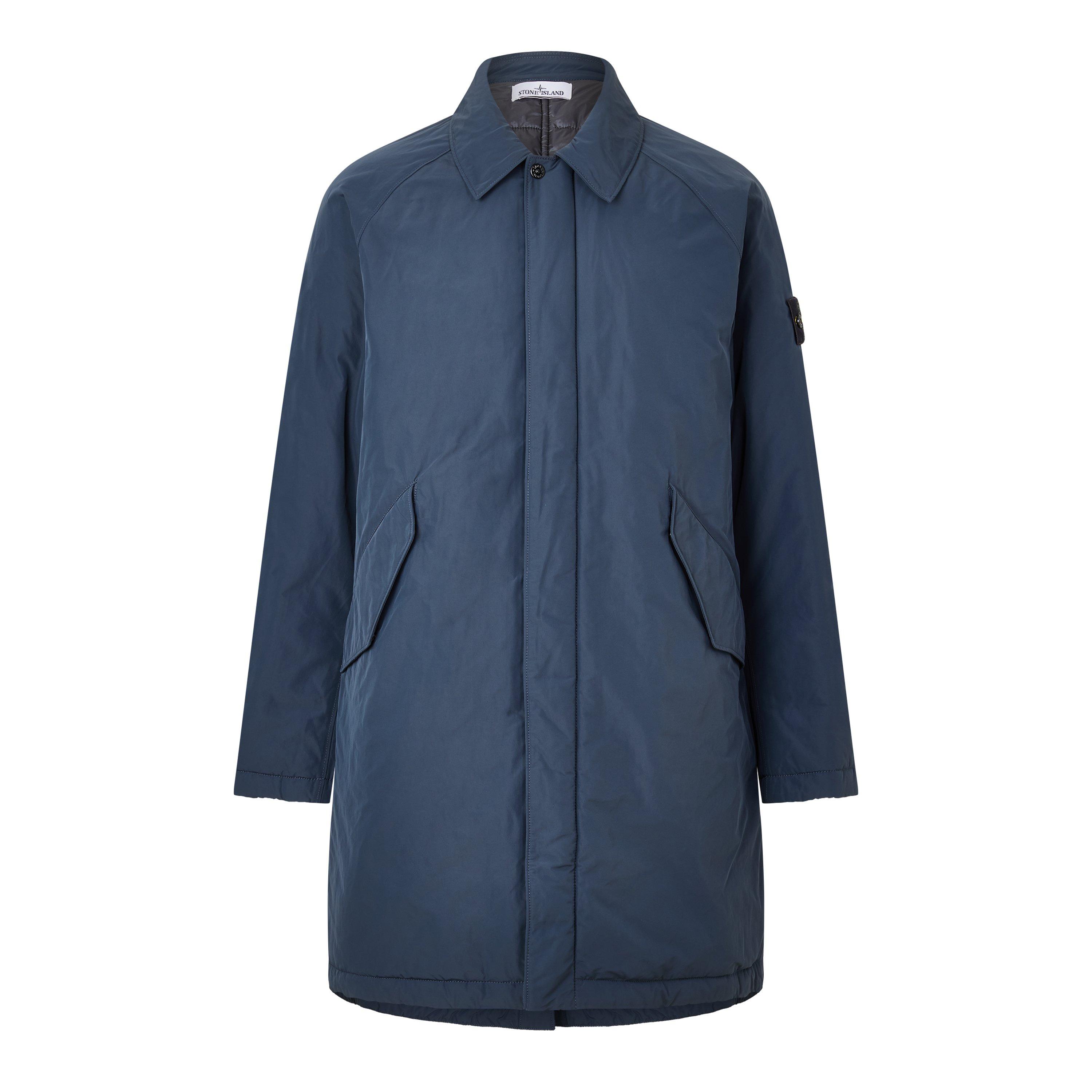 Men's Micro Twill Thigh Length Parka Jacket