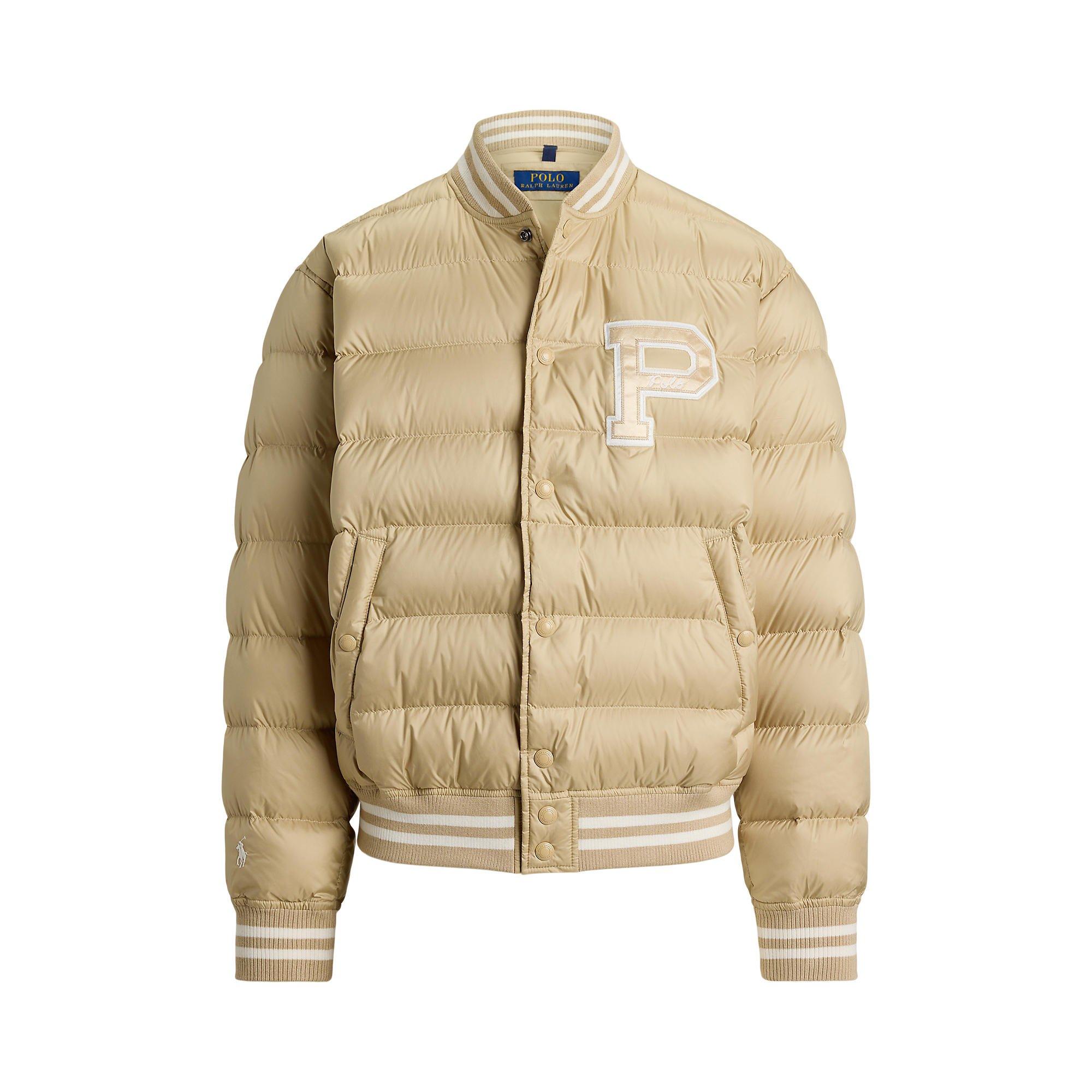 Classic Tan - Polo Ralph Lauren - Men's Short Puffer Jacket - 1