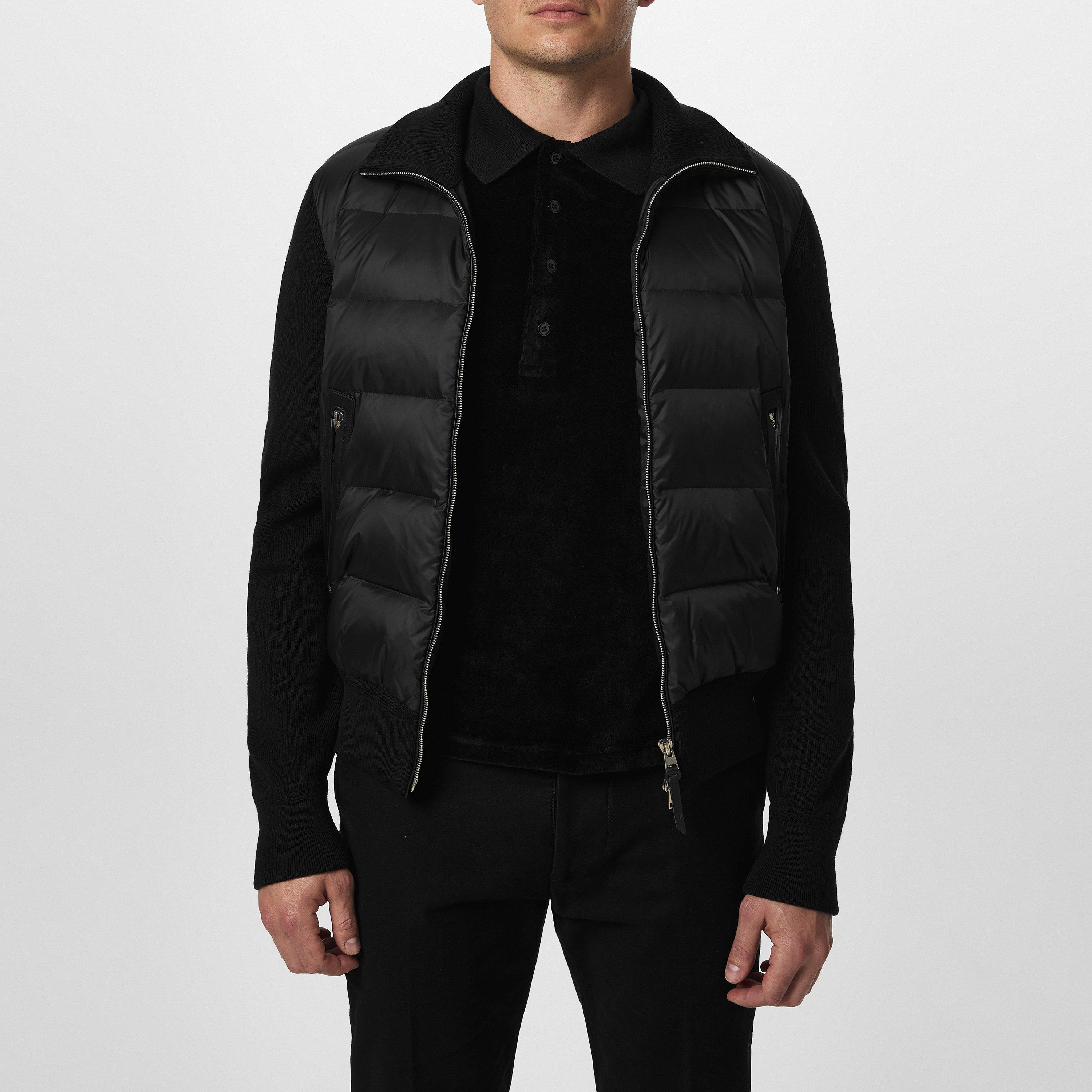 【送料&関税込】Tom Ford Black Polyester Down Jacket LIGHTWEIGHT CASHMERE DOWN JACKET | Tom Ford Fashion