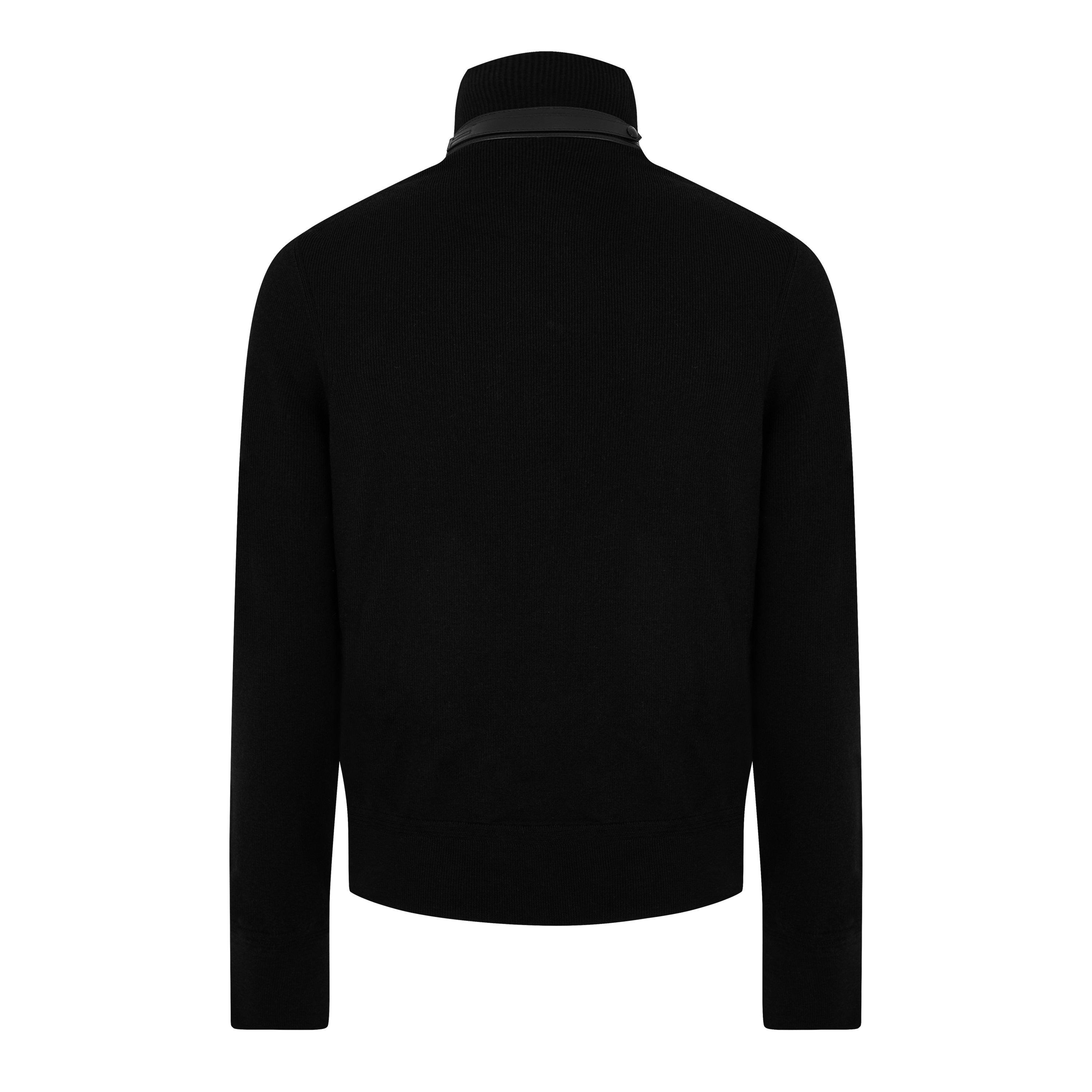 Black - Tom Ford - Men's  Padded 90/10 Goose Down Long Sleeve Hybrid Jacket - 6