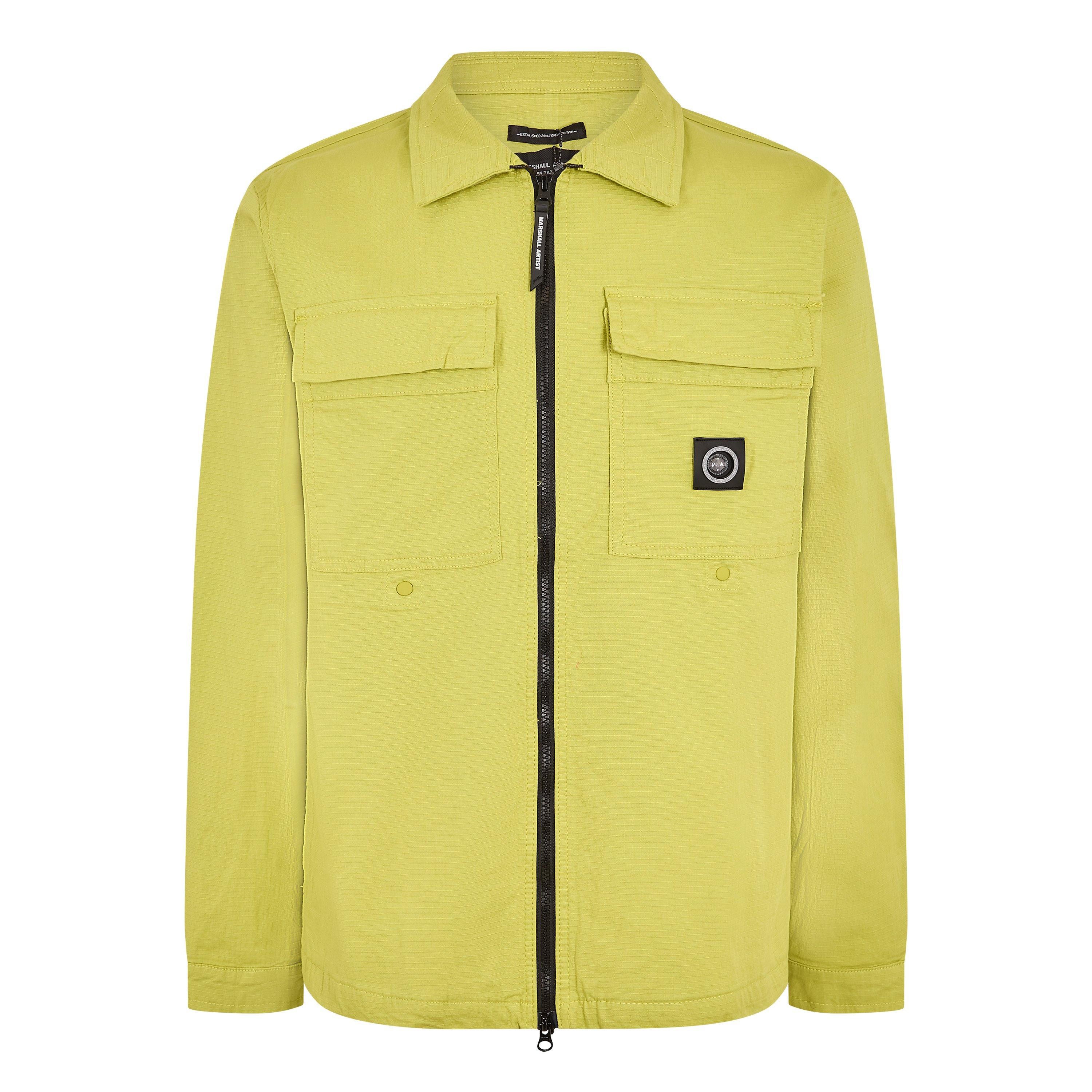 Winter Lime - Marshall Artist - Men's Plaid Overshirt - 1