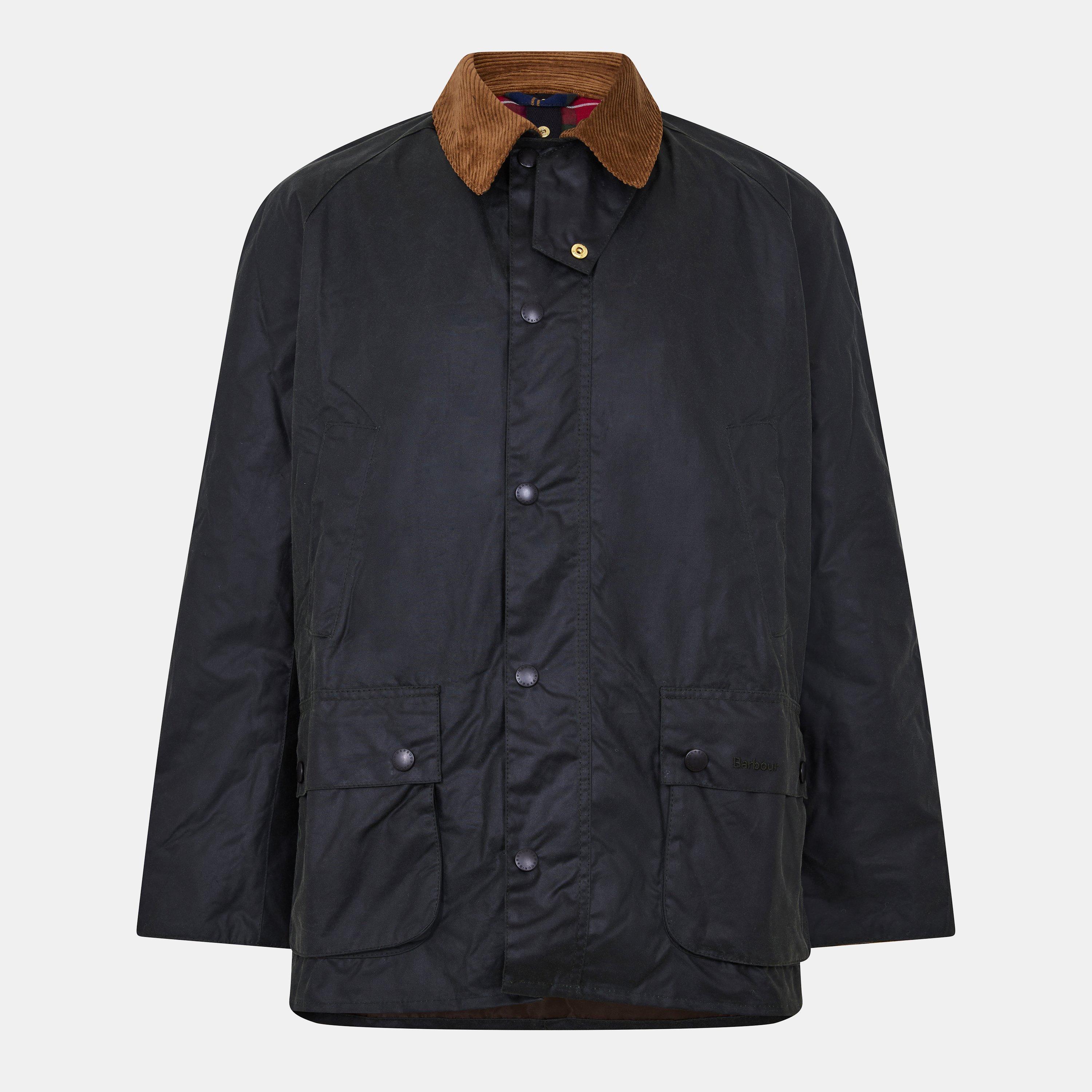 Sage SG51 - Barbour - Mens Ashby Water Resistant Windproof Long Sleeve Wax Jacket - 1
