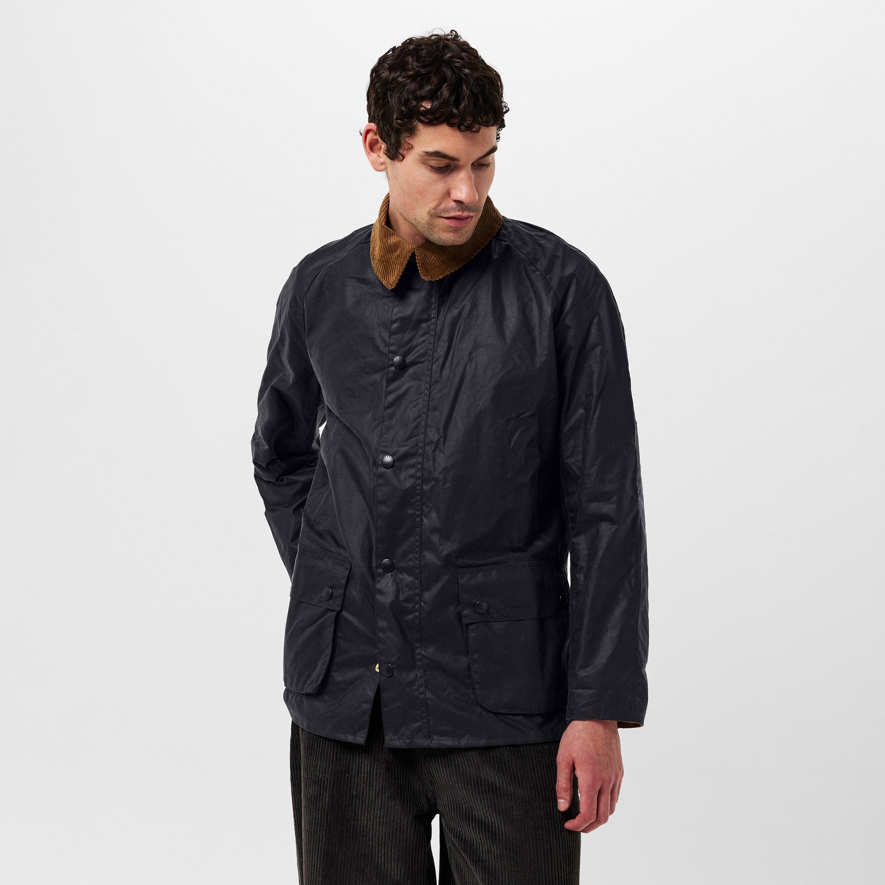 Sage SG51 - Barbour - Mens Ashby Water Resistant Windproof Long Sleeve Wax Jacket - 3