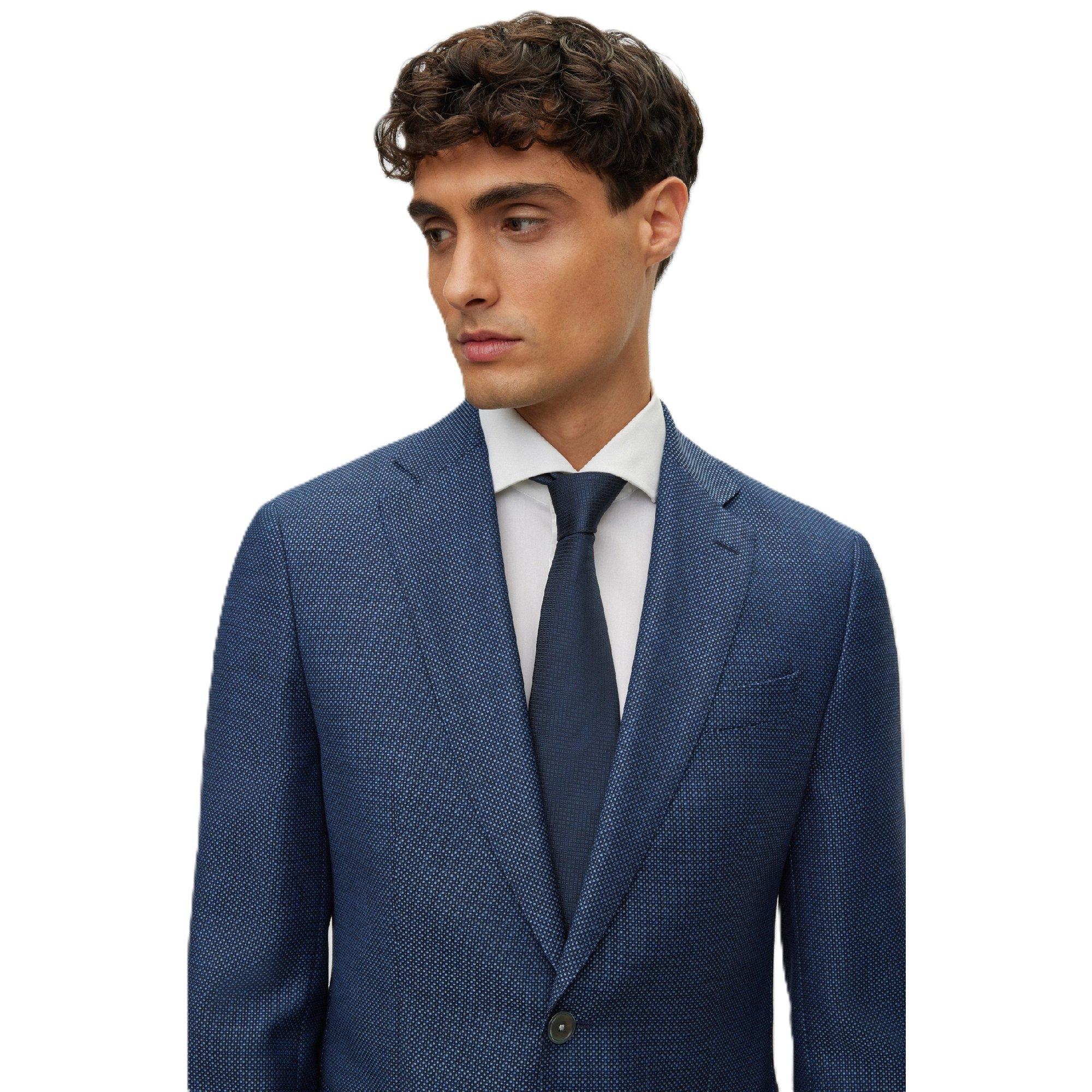 Open Blue - Boss - Men's H Hutson Elbow Blazer - 4