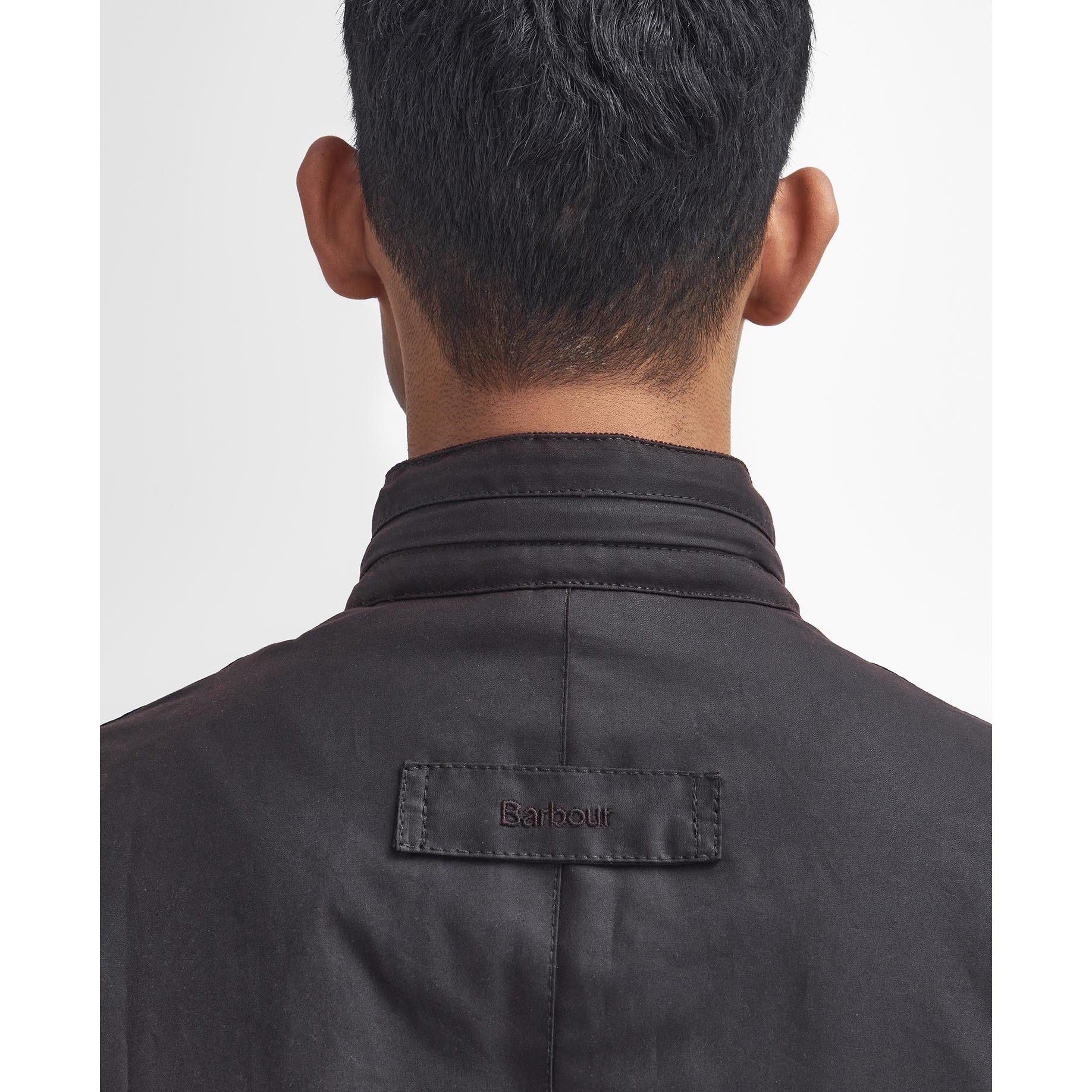 Rustic RU91 - Barbour - Men's Corbridge Water Resistant Waxed Tailored Fit Wax Jacket - 6