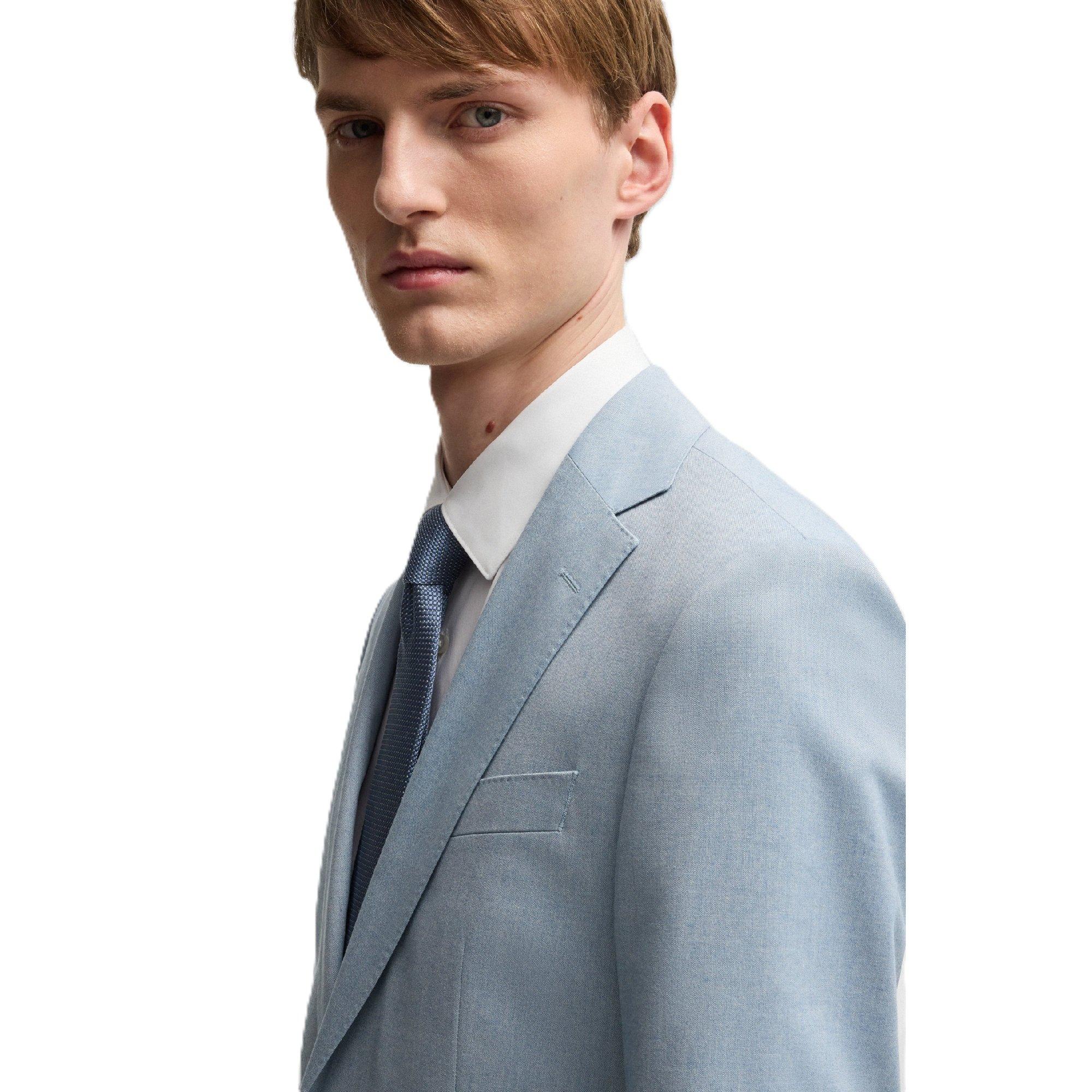 Light/Pstl Blue - Boss - H-Hutson-251 10271421 01 Blazer Mens - 3