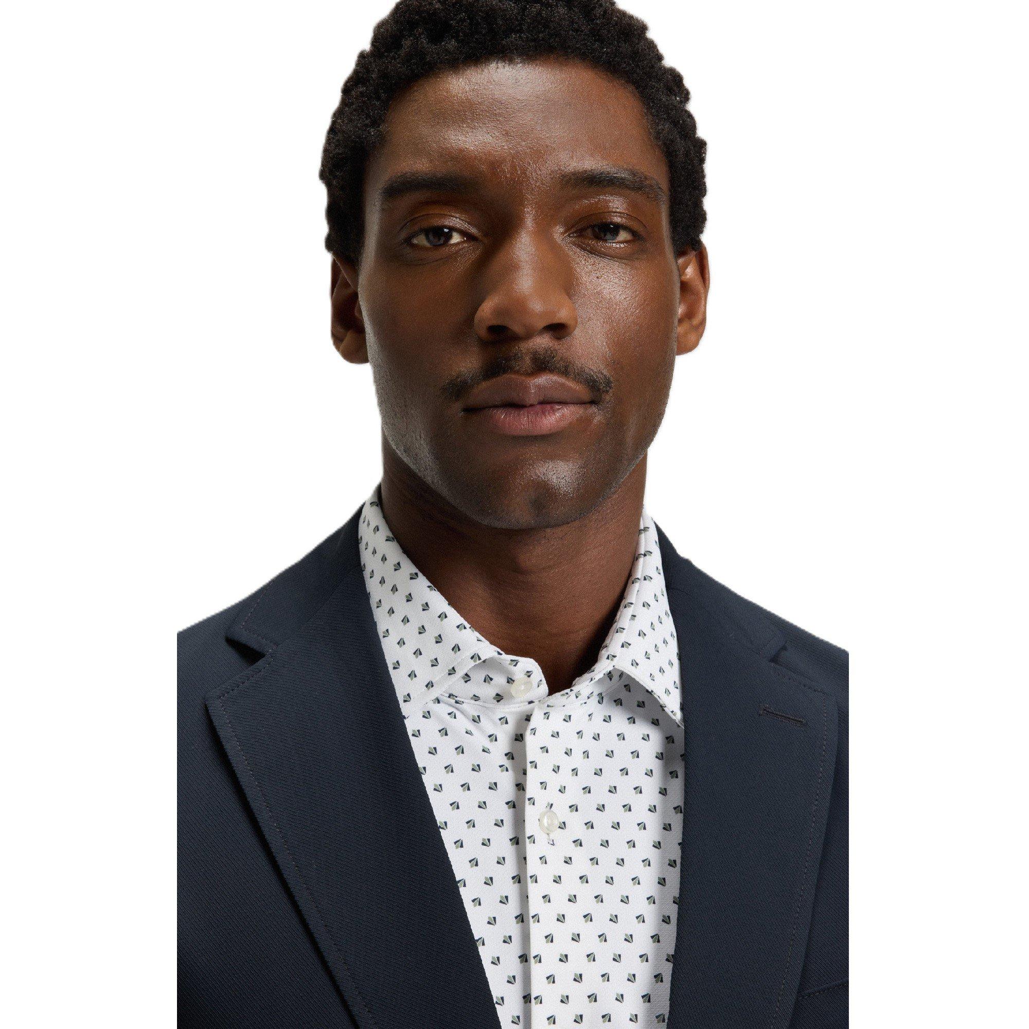 Dark Blue - Boss - P-Hanry-Wg-Pk-253f 10261380 01 Blazer Mens - 3