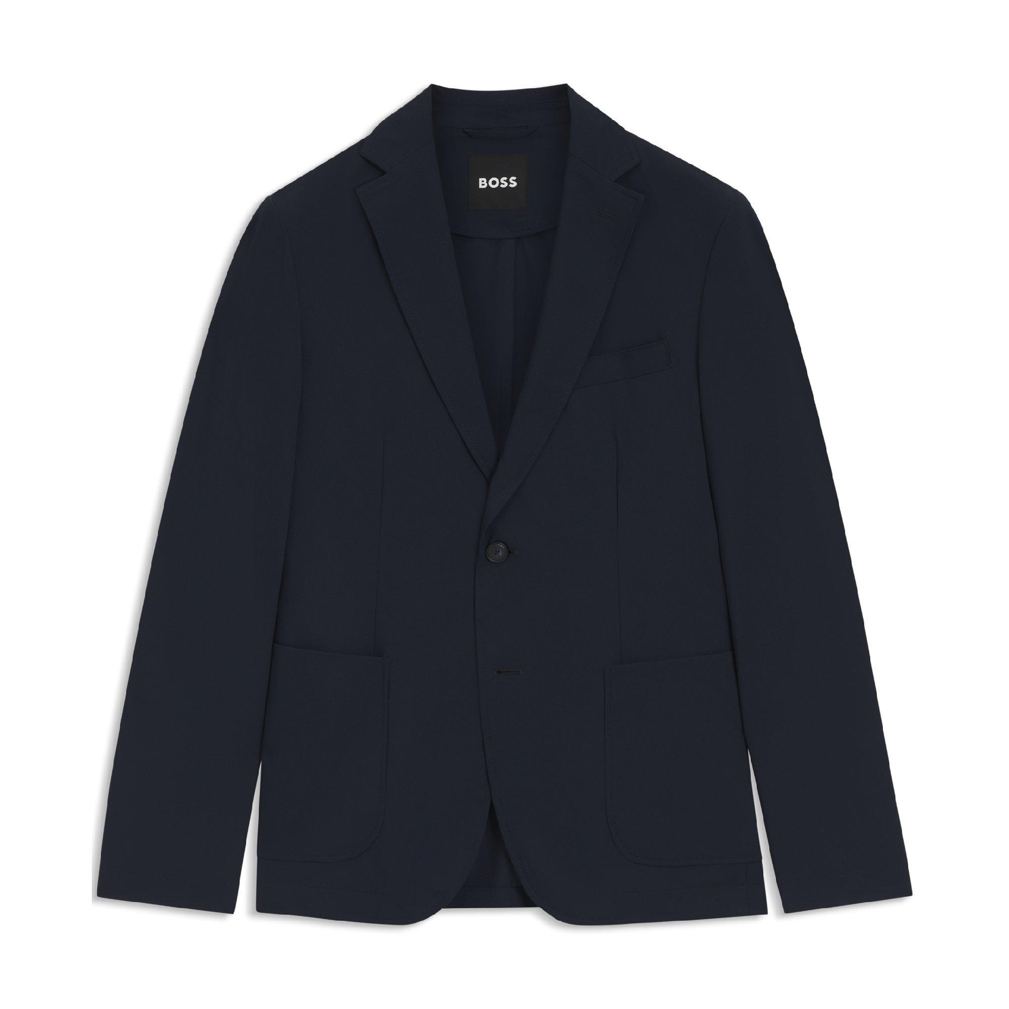 Dark Blue - Boss - P-Hanry-Wg-Pk-253f 10261380 01 Blazer Mens - 4