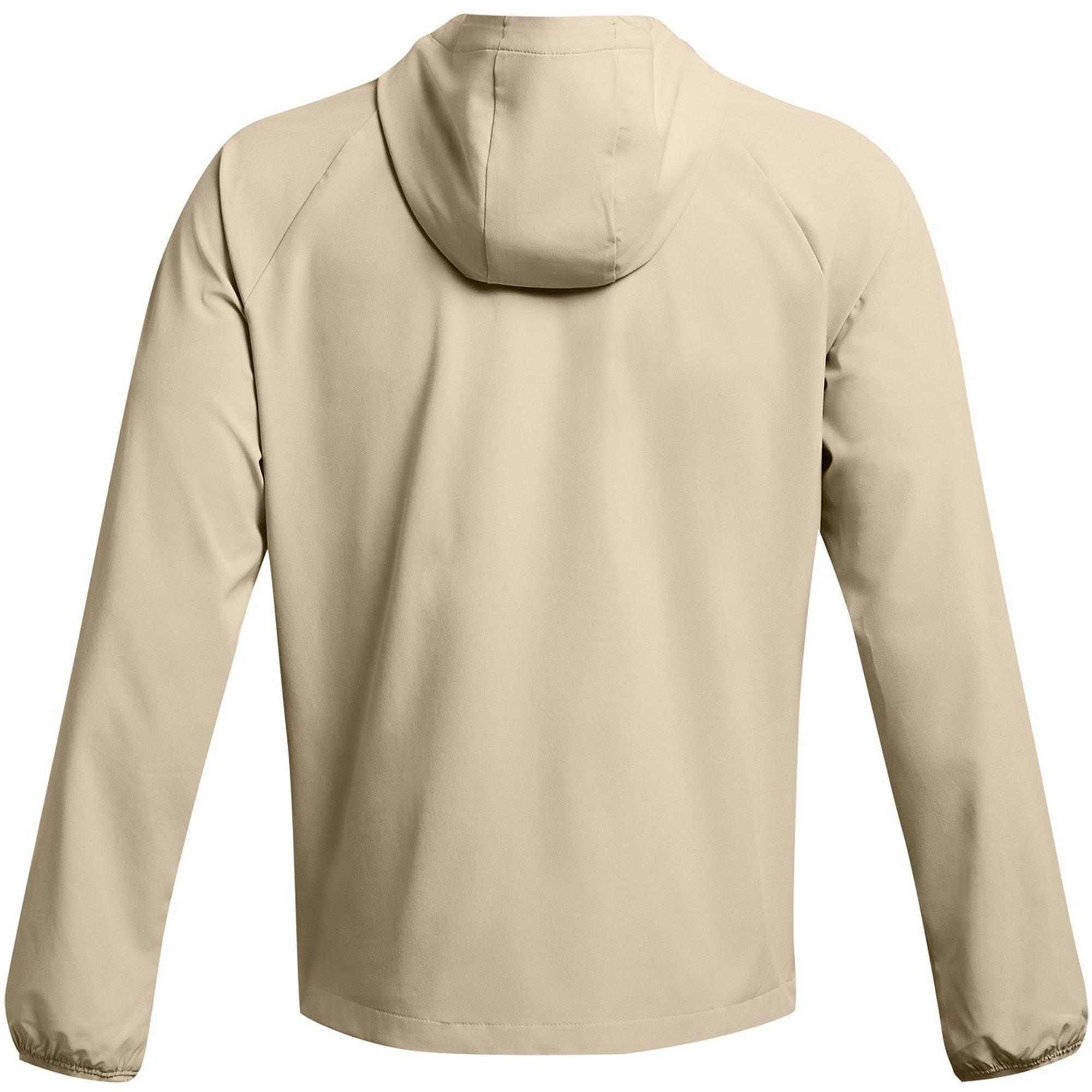 Castanho - Under Armour - Armour Ua Stretch Woven Windbreaker Mens - 2