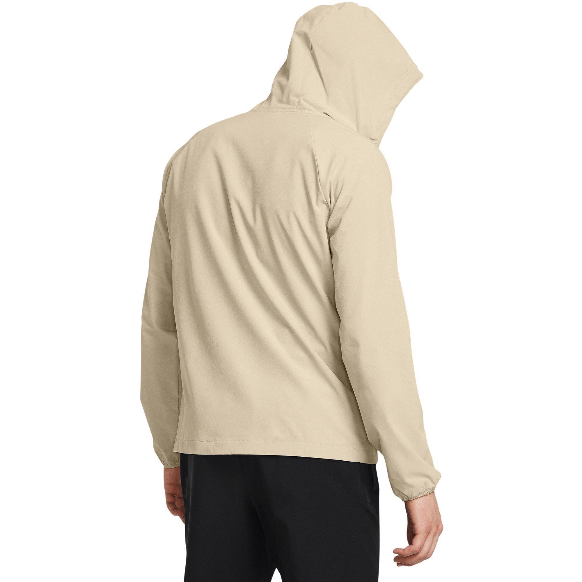 Castanho - Under Armour - Armour Ua Stretch Woven Windbreaker Mens - 4