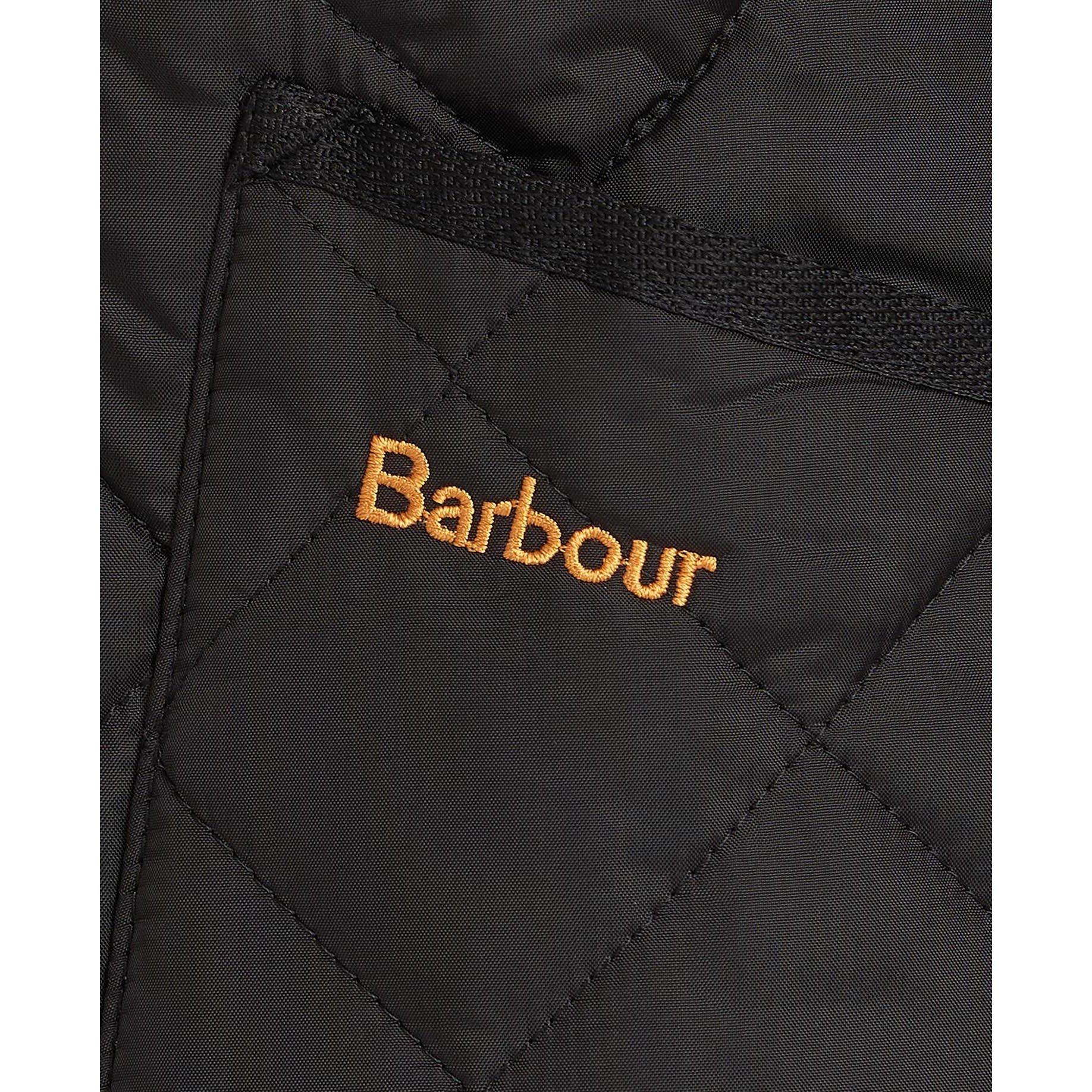 Black BK11 - Barbour - Men's Heritage Liddesdale Diamond Quilted Long Sleeve Quilted Jacket - 6