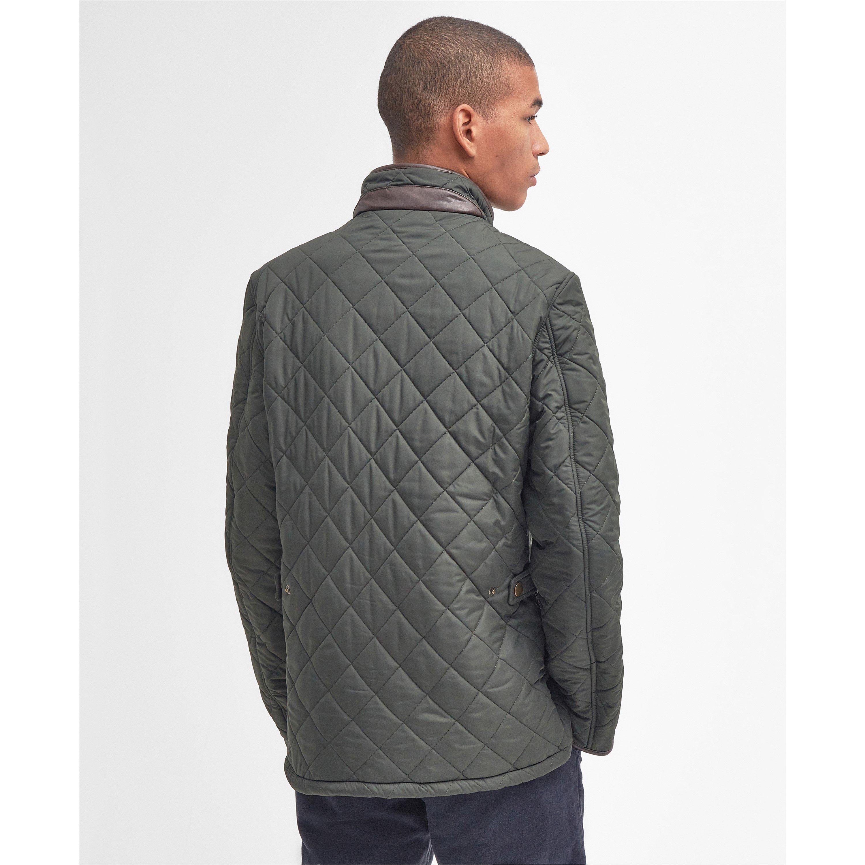 Sage GN72 - Barbour - Mens Powell Jacket - 2