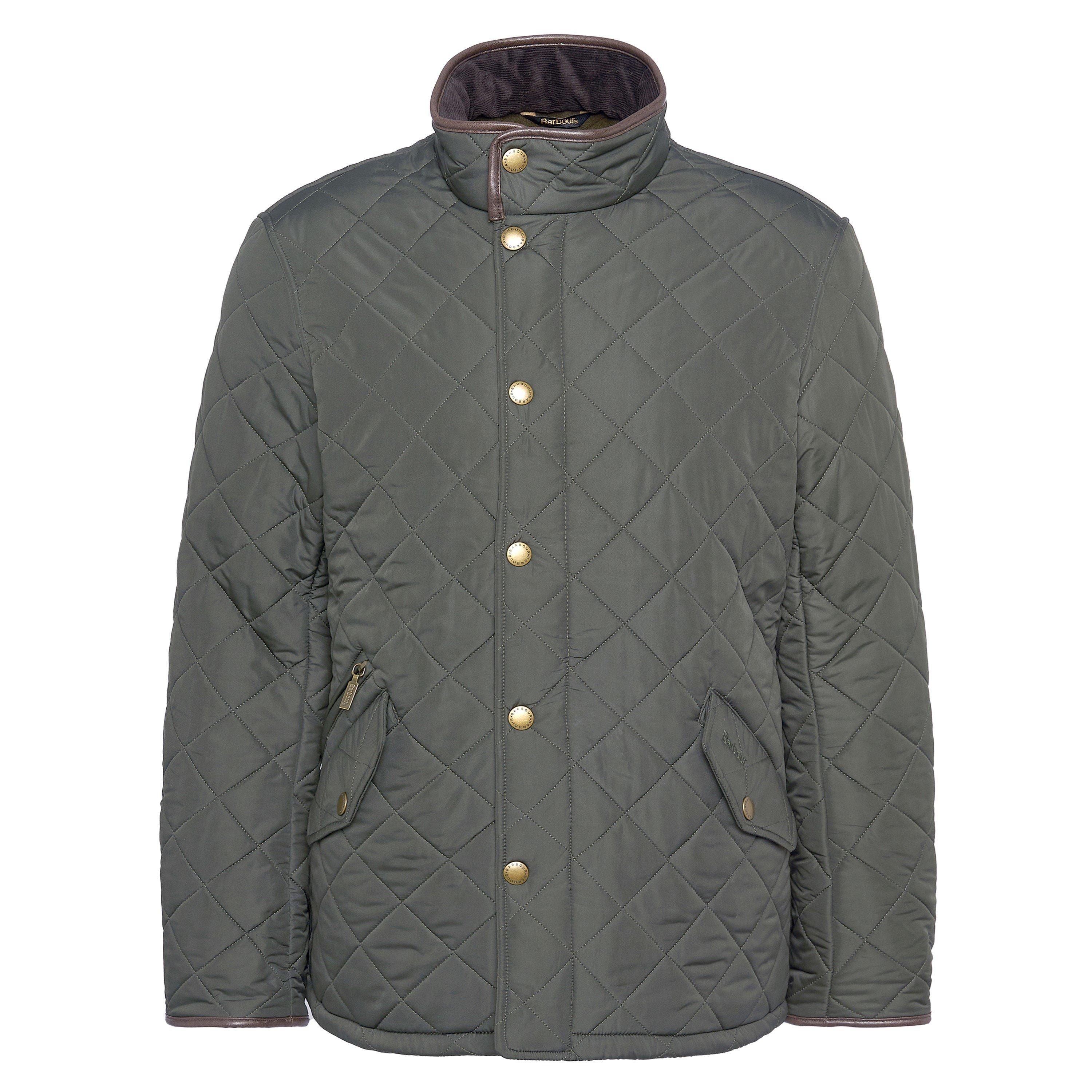Sage GN72 - Barbour - Mens Powell Jacket - 7