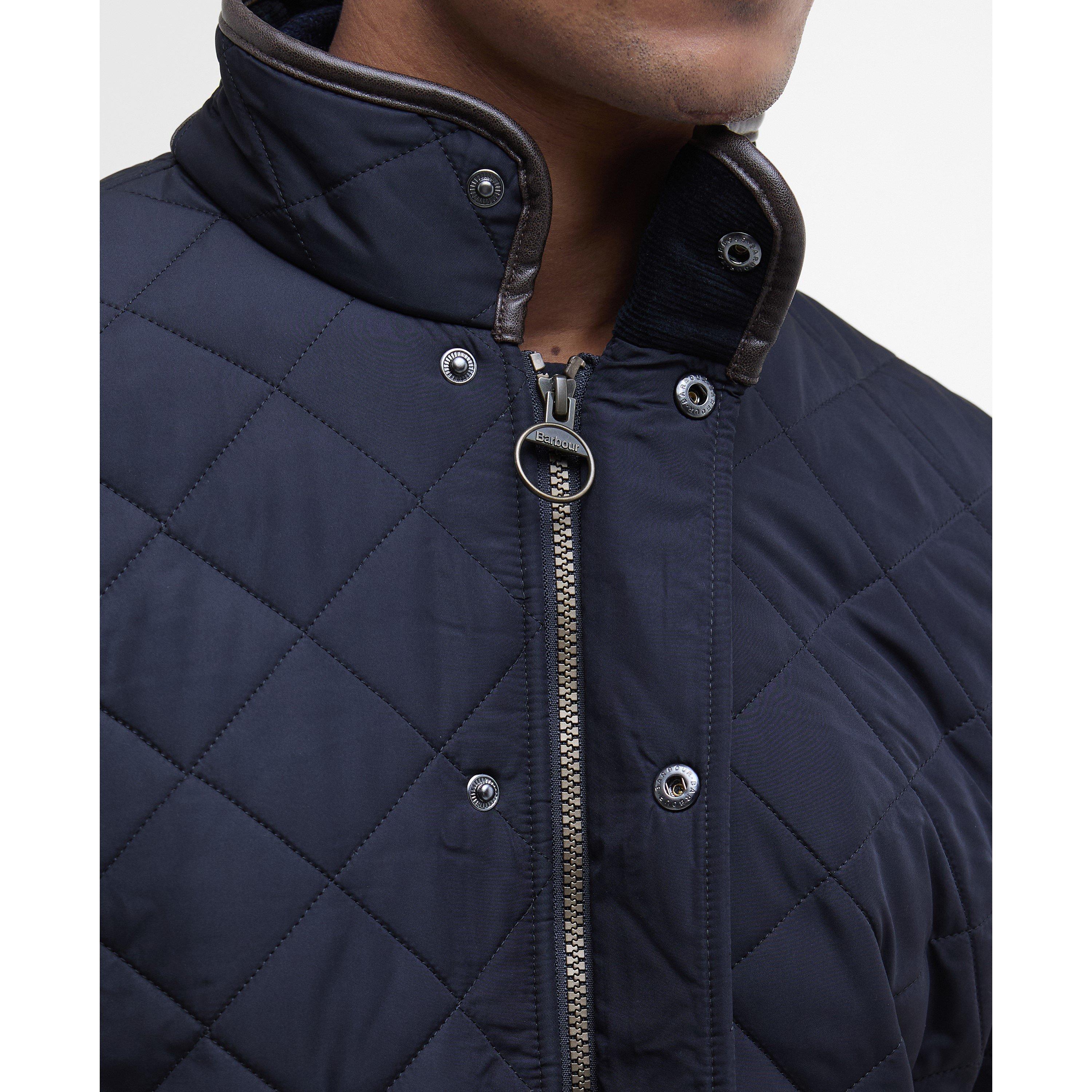Navy NY71 - Barbour - Mens Powell Jacket - 5