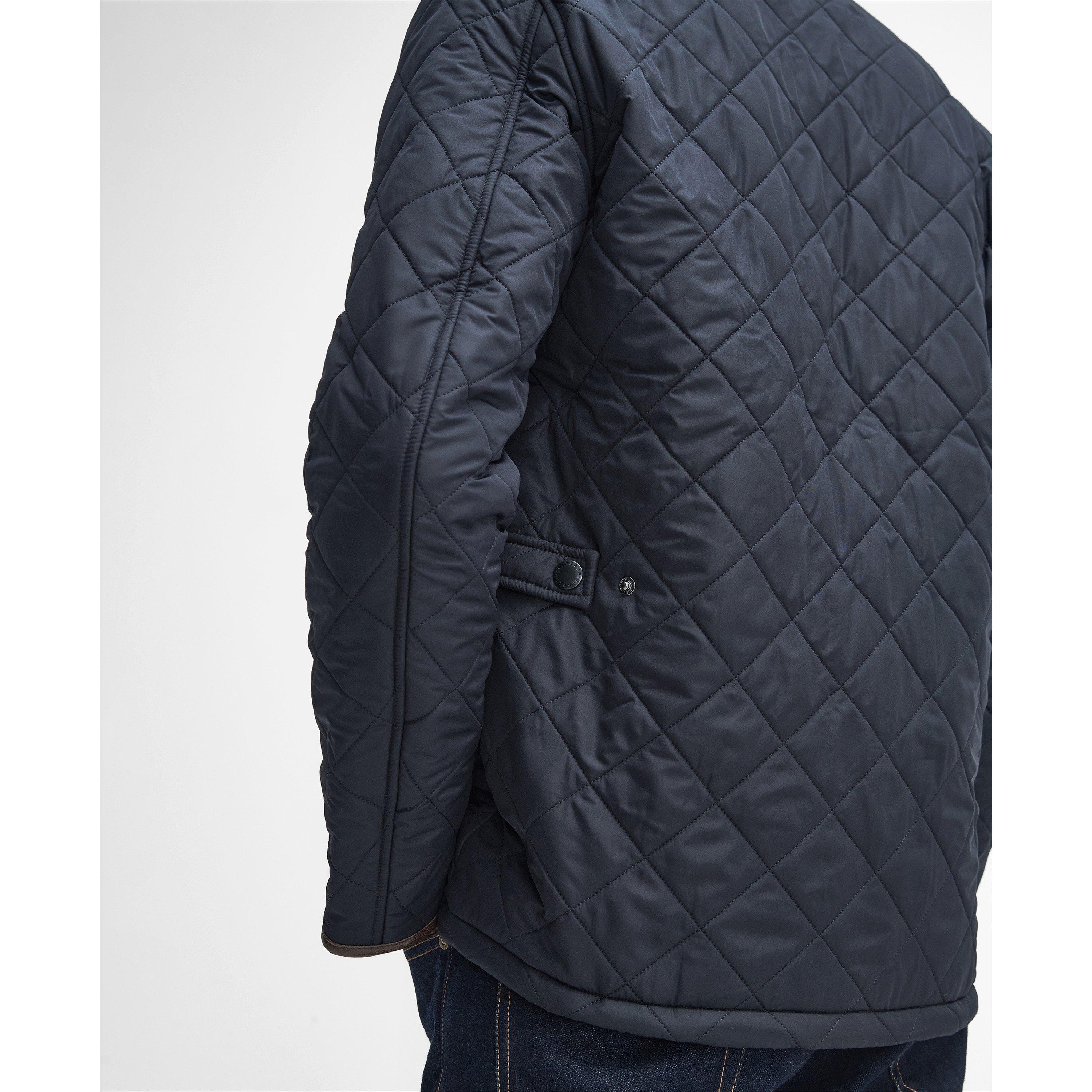 Navy NY71 - Barbour - Mens Powell Jacket - 8