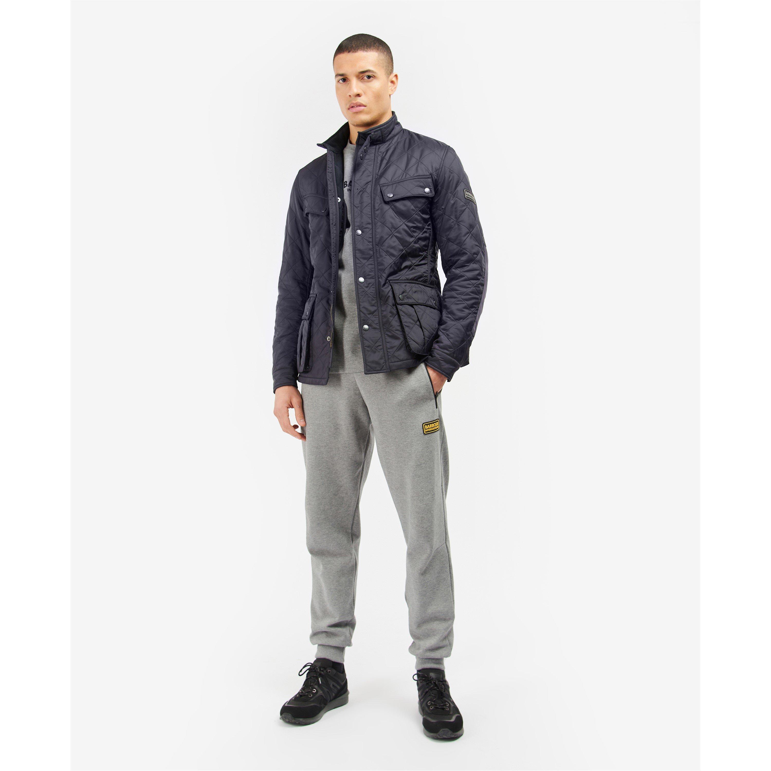 Navy NY91 - Barbour International - Mens Ariel Polarquilt Jacket - 7