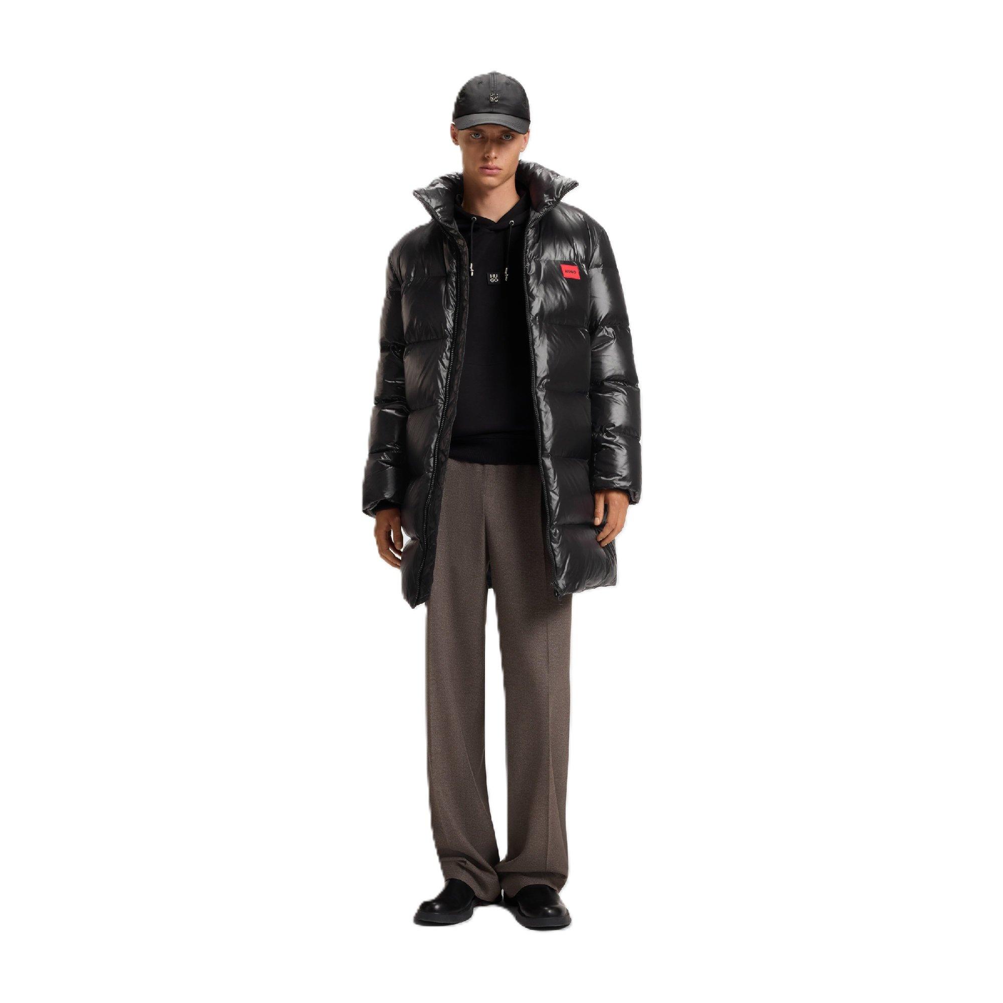 Boss Men's Magnus In Overcoat - Black - L