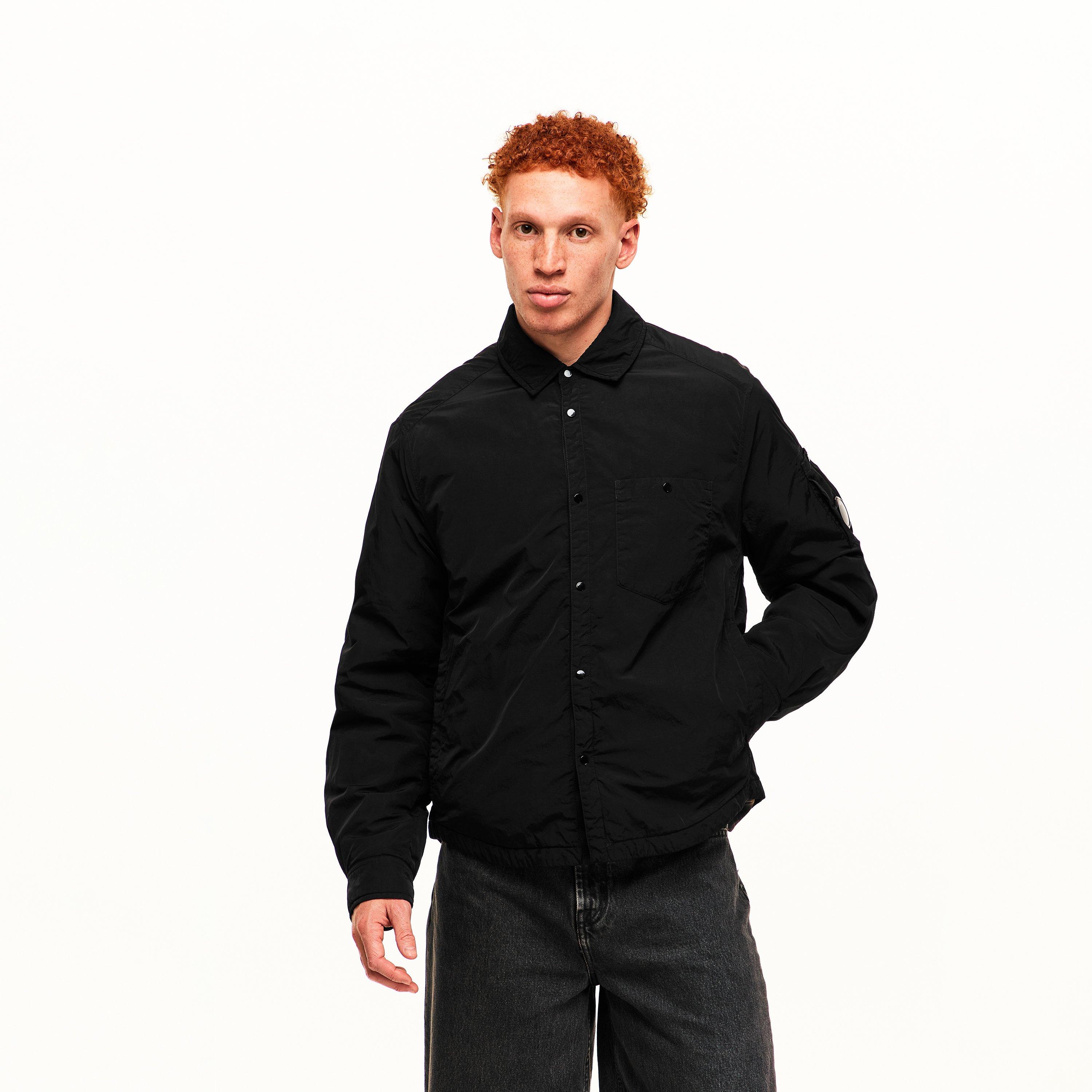 Black 999 - CP Company - CP Padded Overshirt Sn62 - 3