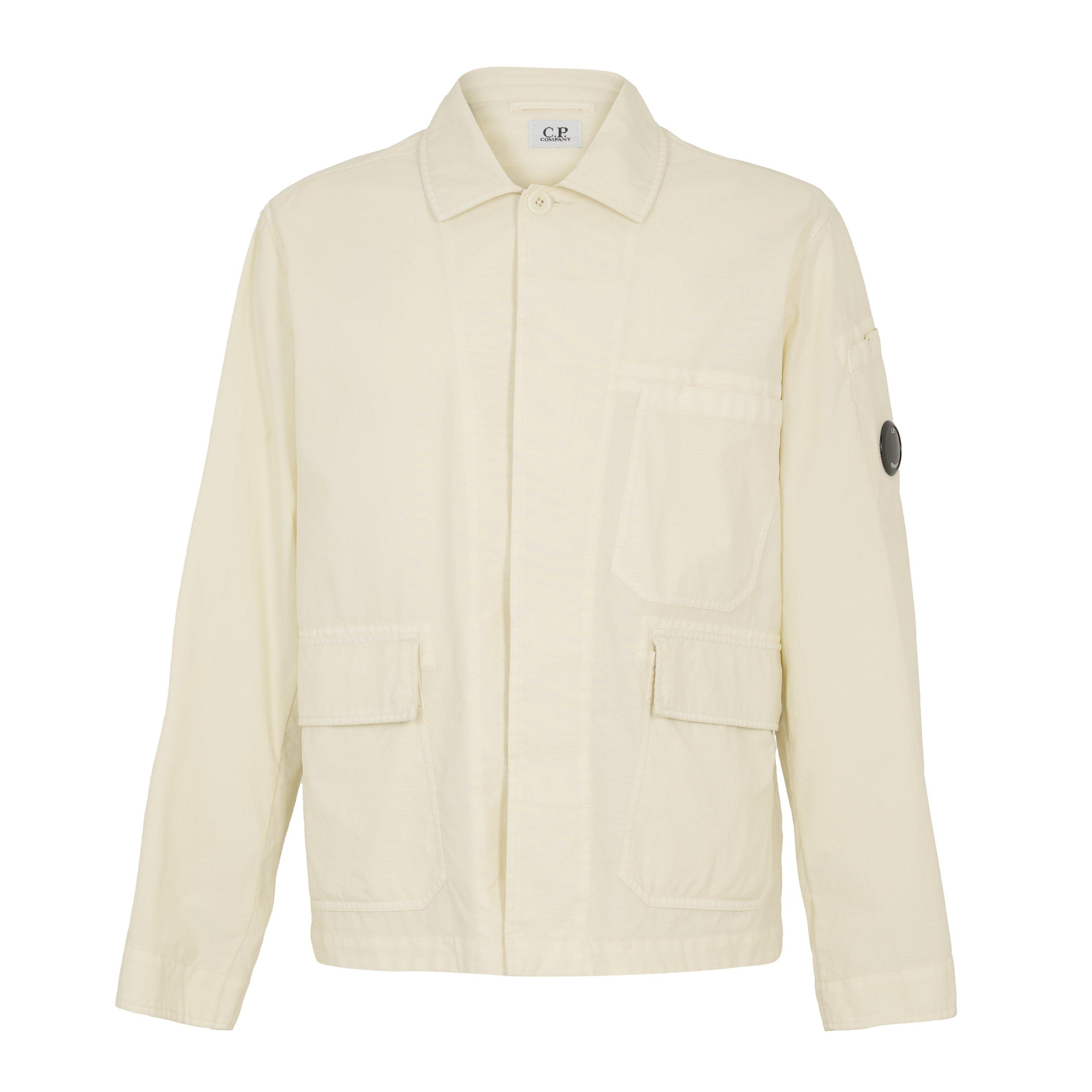 Cp Company Men's Lens Overshirt - Frozen Dew 114 - XL (52)