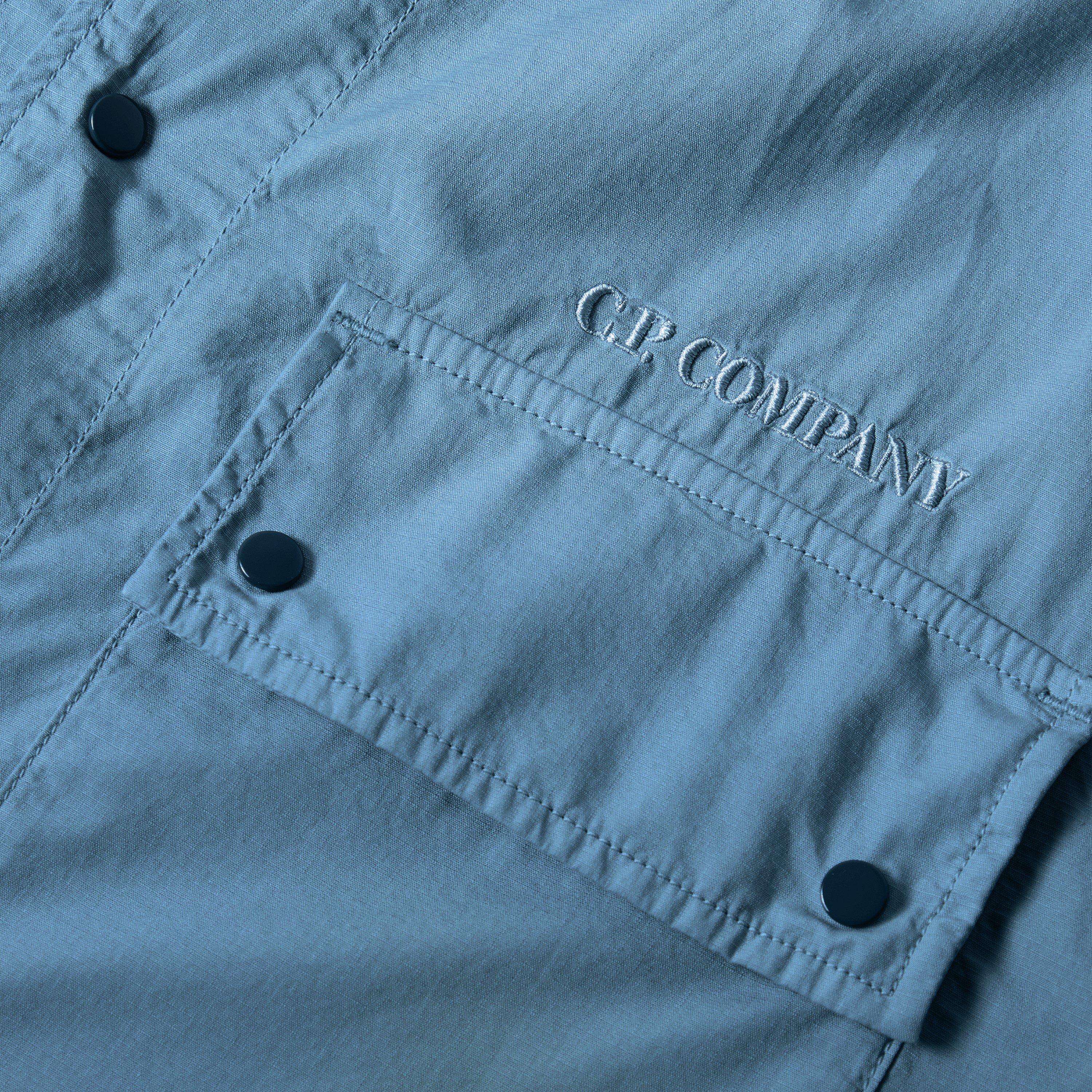 Silver Blue 809 - CP Company - CP Lens Overshirt Sn62 - 3
