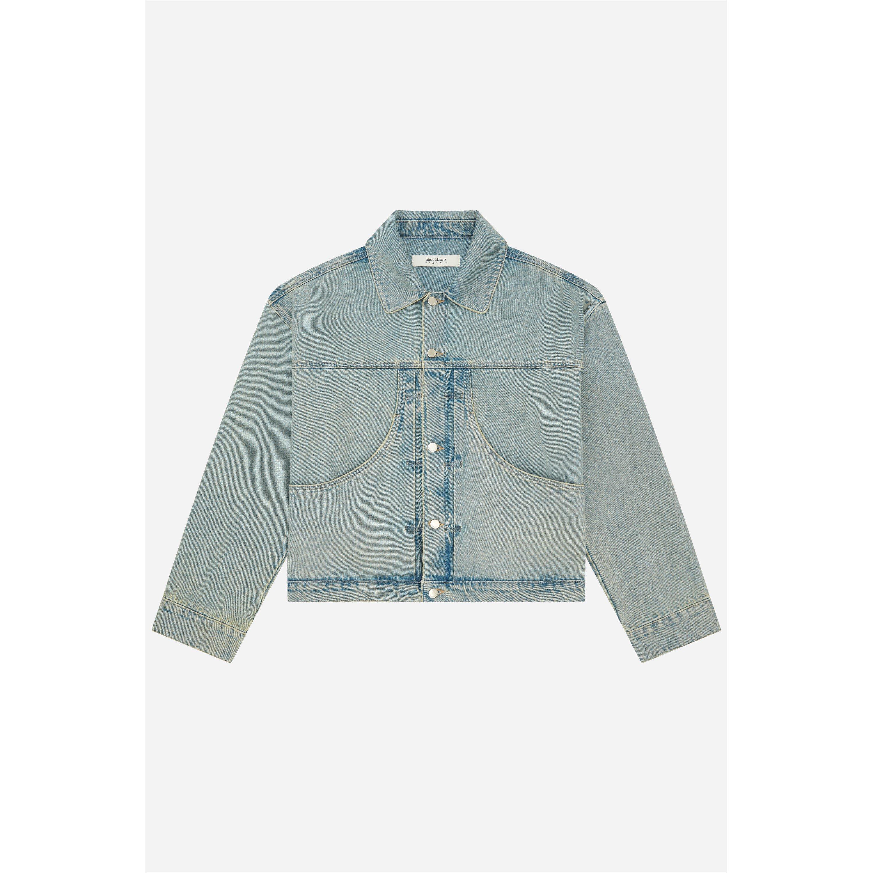 about:blank Men's Denim Jacket