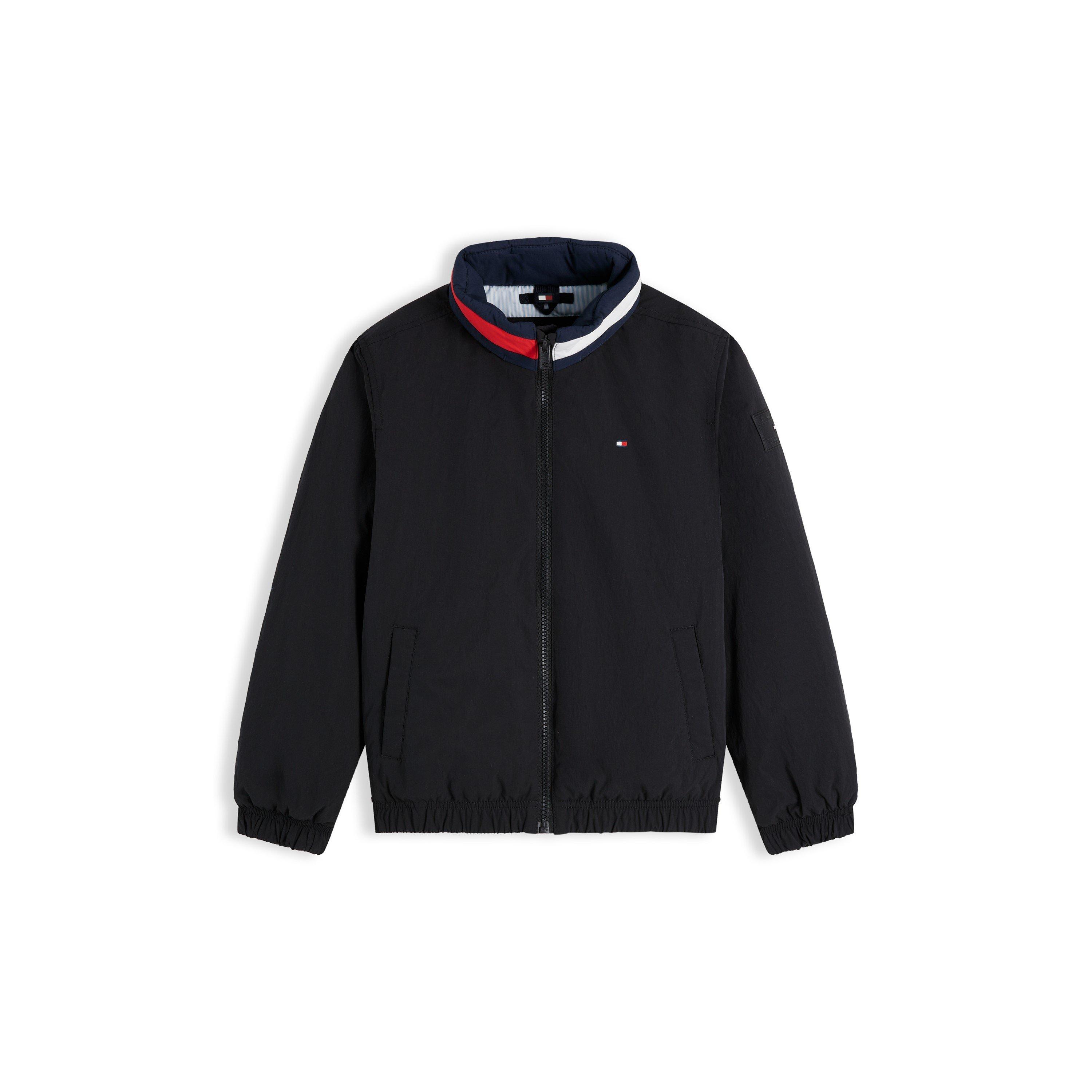 Black BDS - Tommy Hilfiger - Kids' Windbreaker - 1