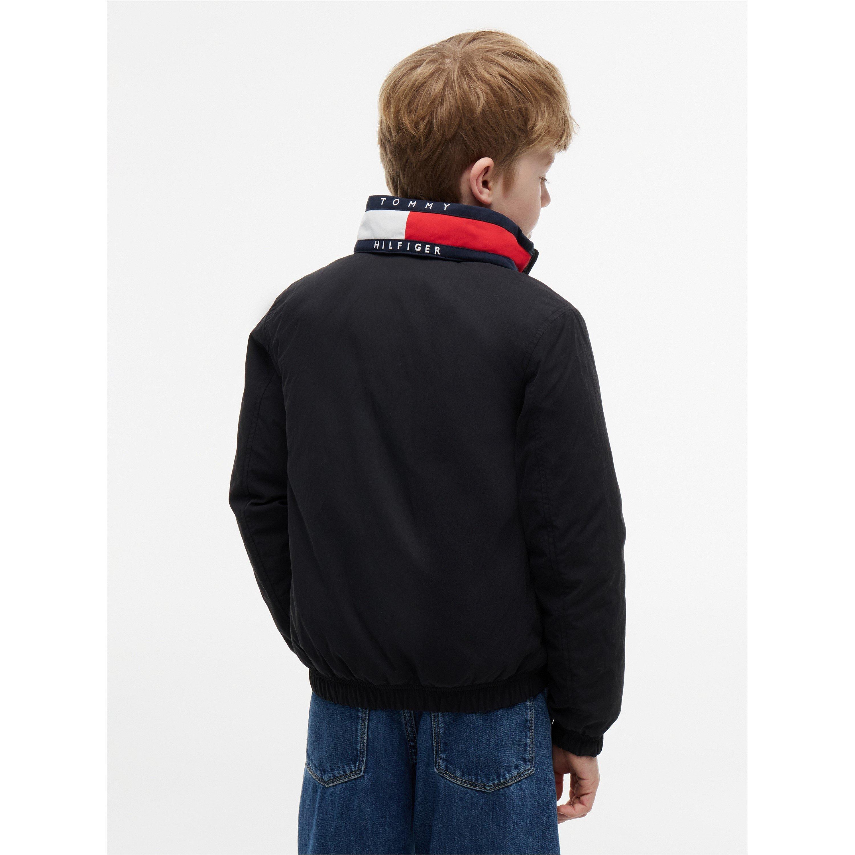 Black BDS - Tommy Hilfiger - Kids' Windbreaker - 6